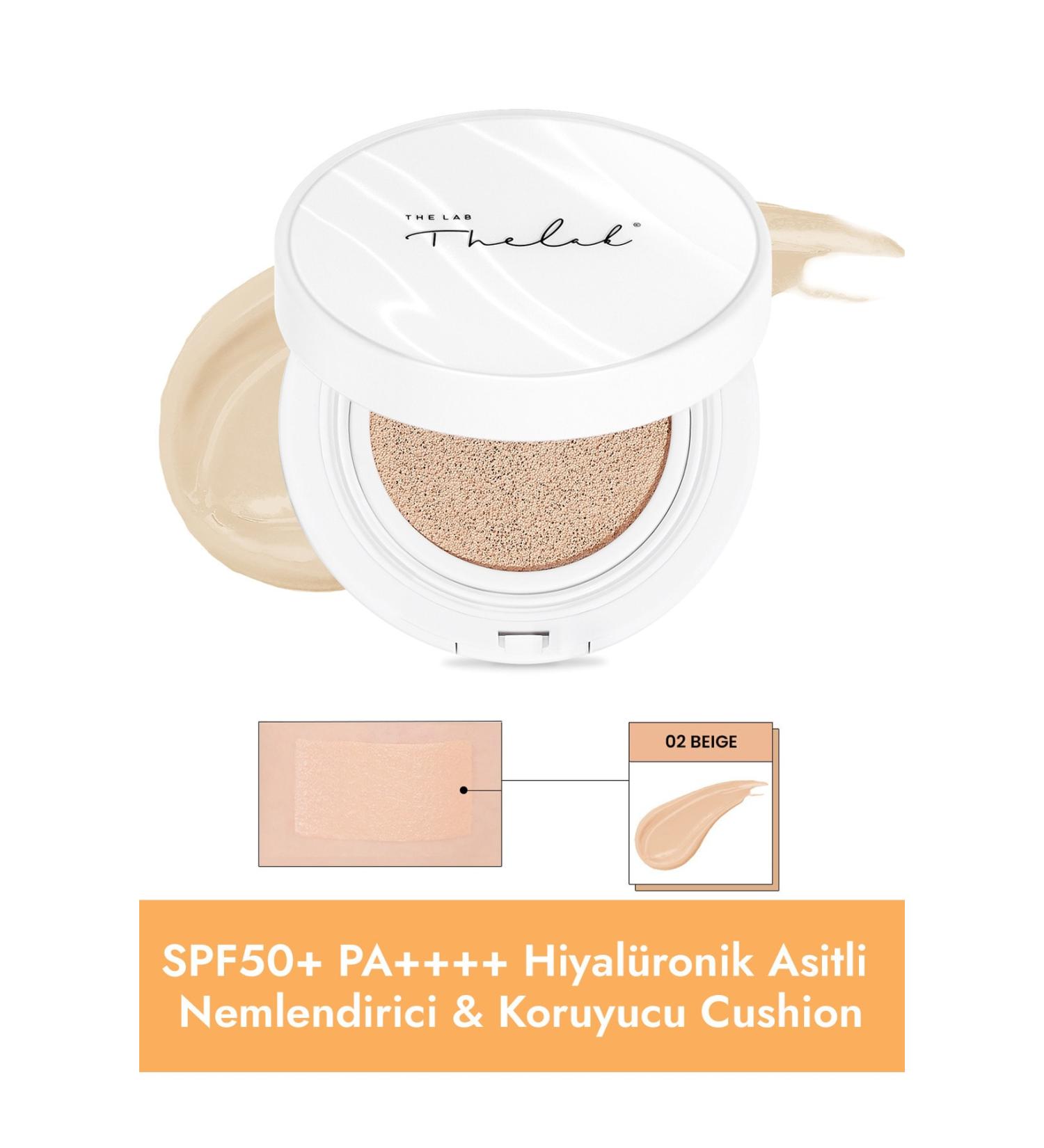 THE LAB by blanc doux The Lab Oligo Hyaluronic Acid Healthy Cream Cushion Spf50 Pa 12gr (#NO2 BE GE) - Buy Online on GoSupps.com