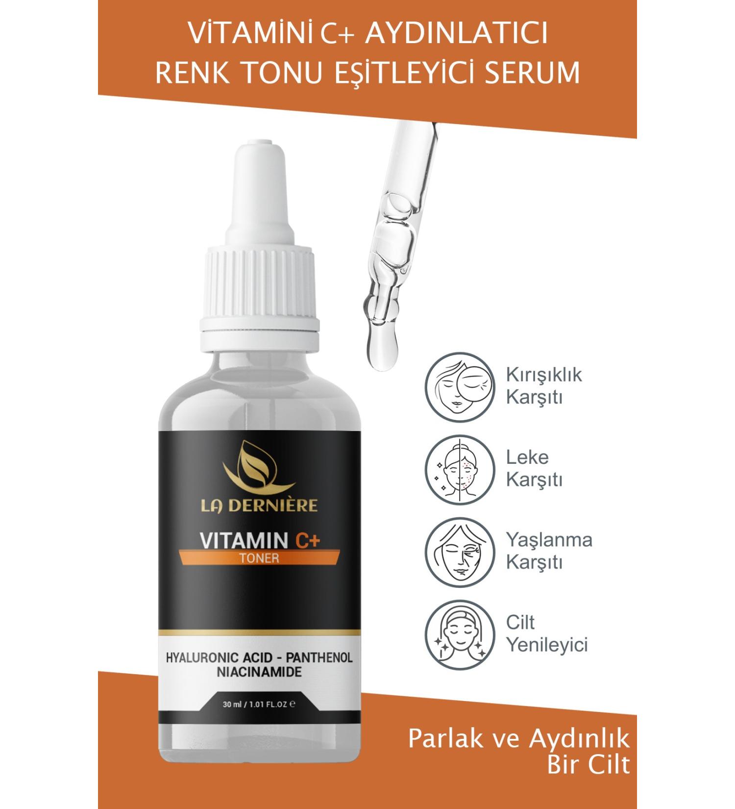 La Derniere Vitamin C Toner - Anti-Stain Brightening Toner 30ml