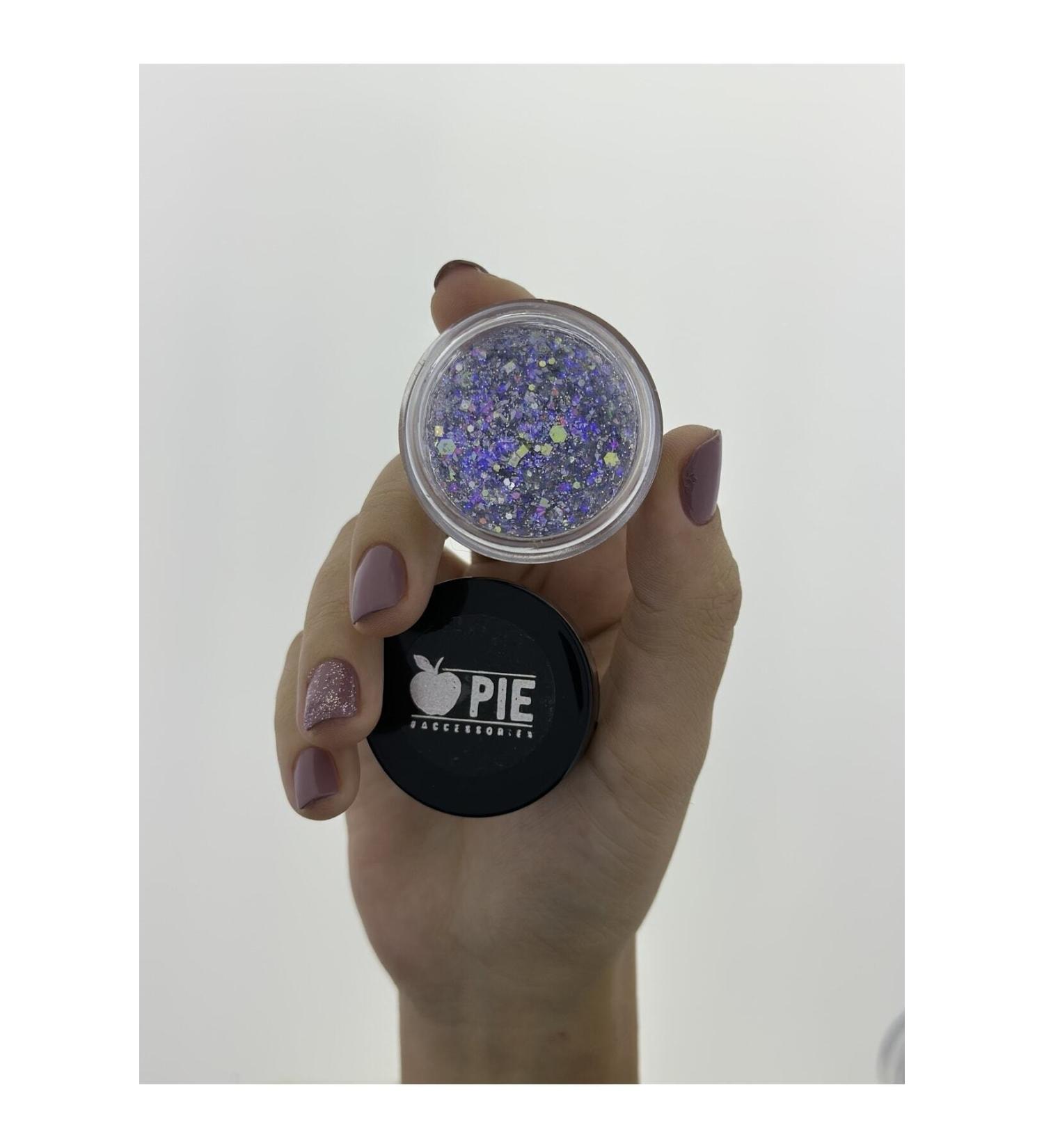 Pie Accessories Gel Form Shiny Glitter 005