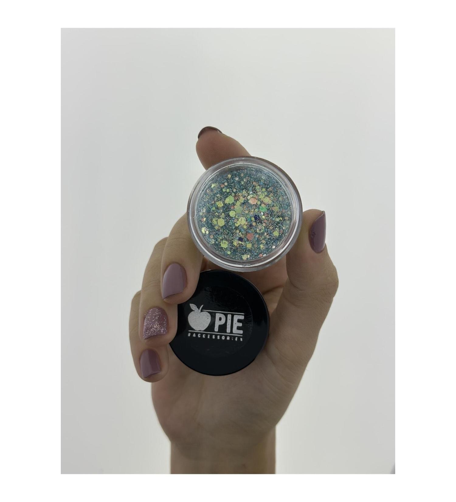 Pie Accessories Gel Form Shiny Glitter 010