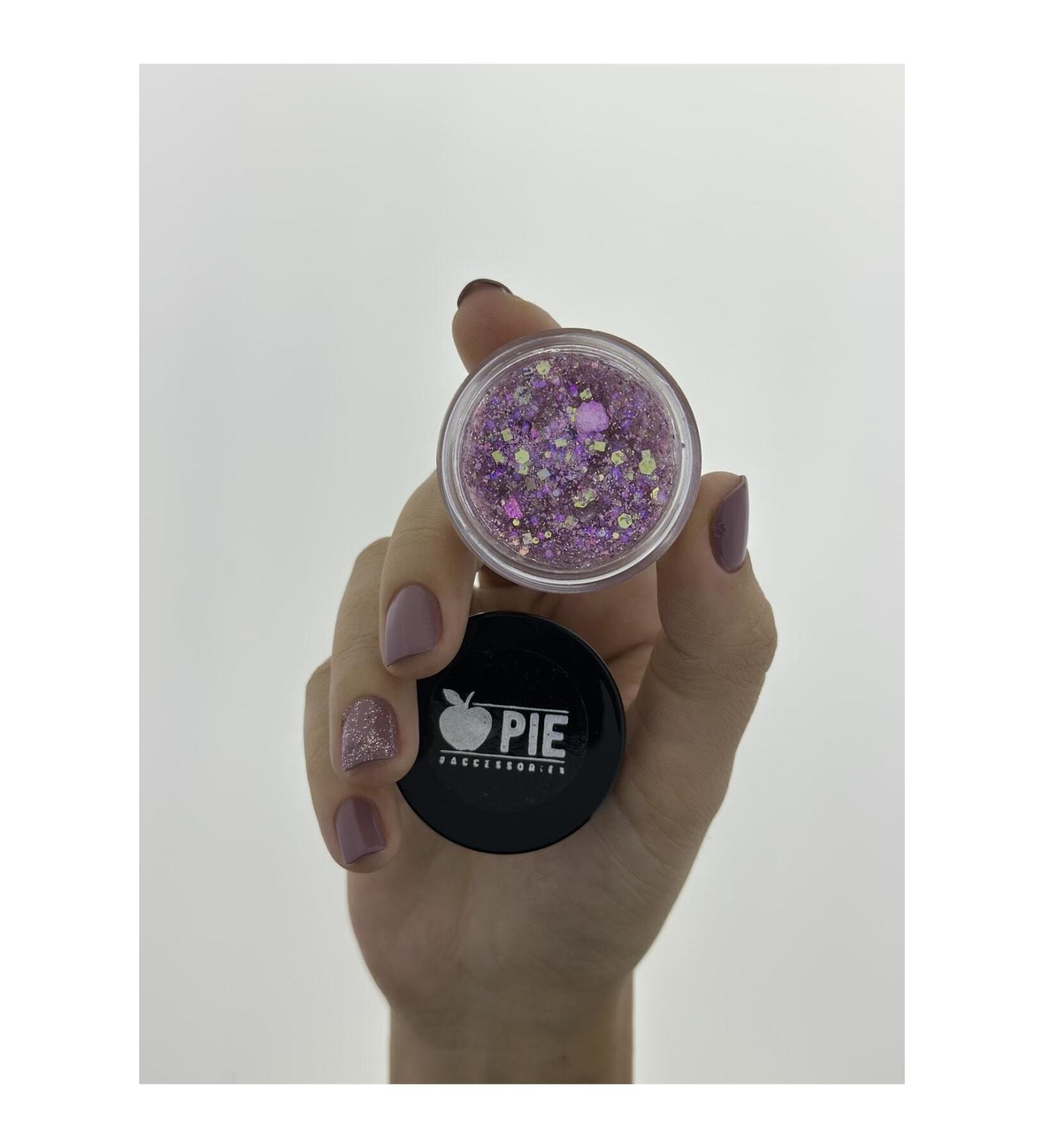 Pie Accessories Gel Form Shiny Glitter 001