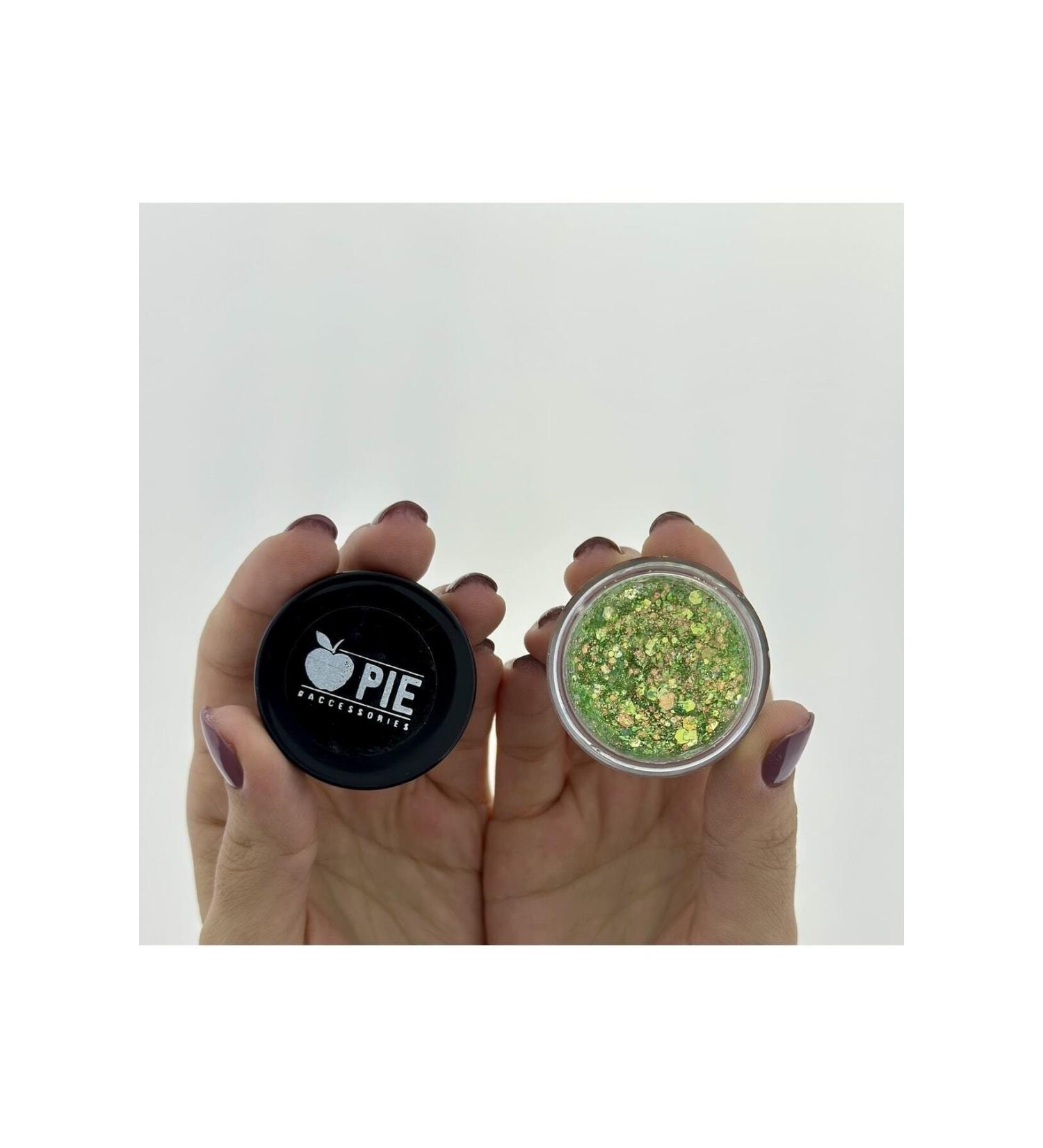 Pie Accessories Gel Form Shiny Glitter 009