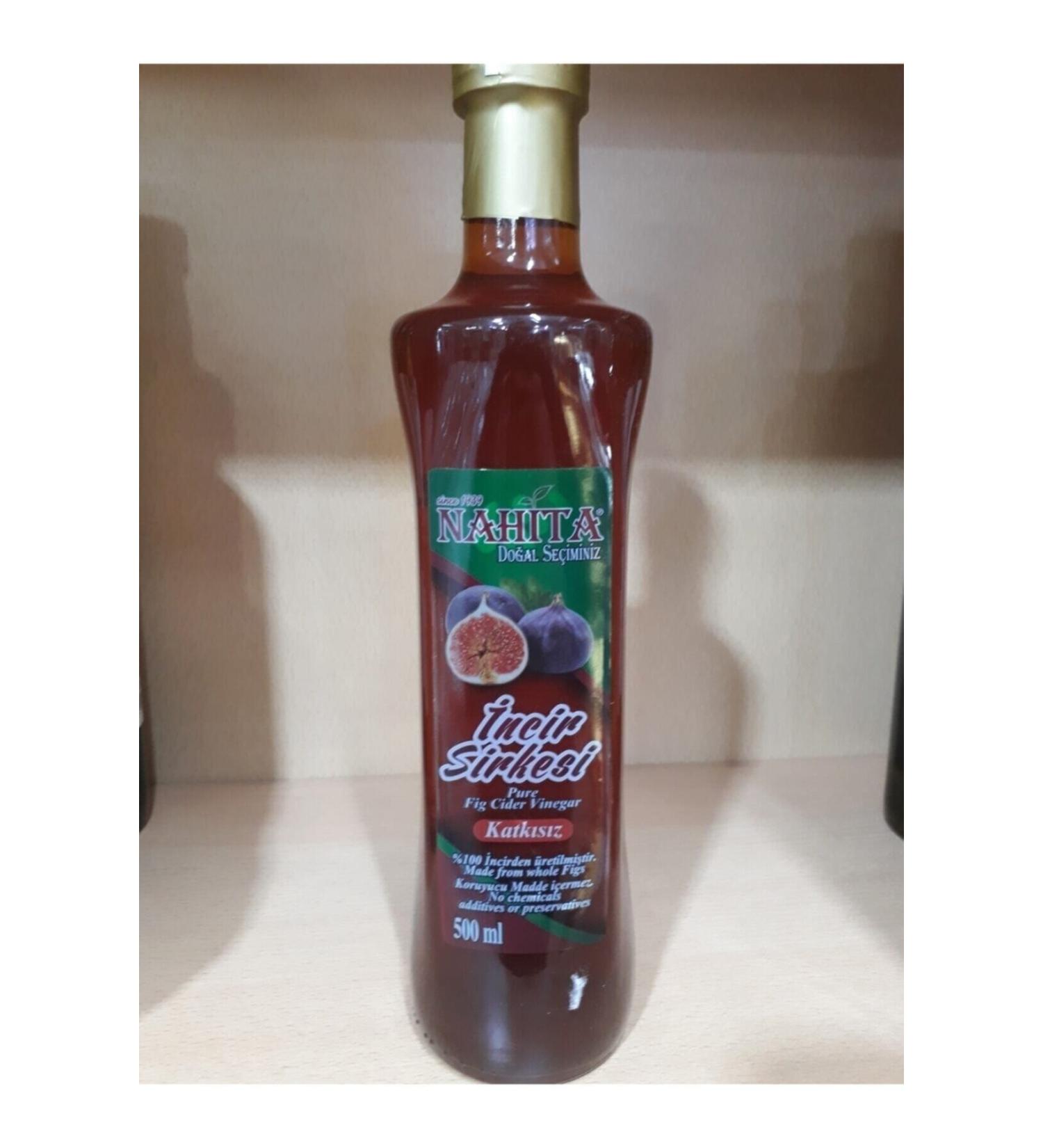 ICM Fig Vinegar - 500ml - Natural Fermentation - Nahita