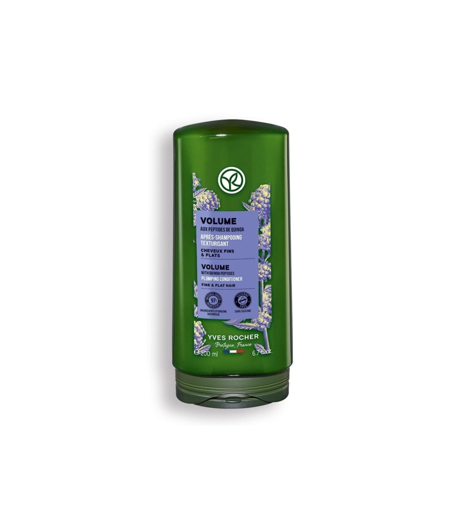 Yves Rocher Volume Conditioner - Fine Hair / Volume Quinoa Peptides & Agave 200 Ml