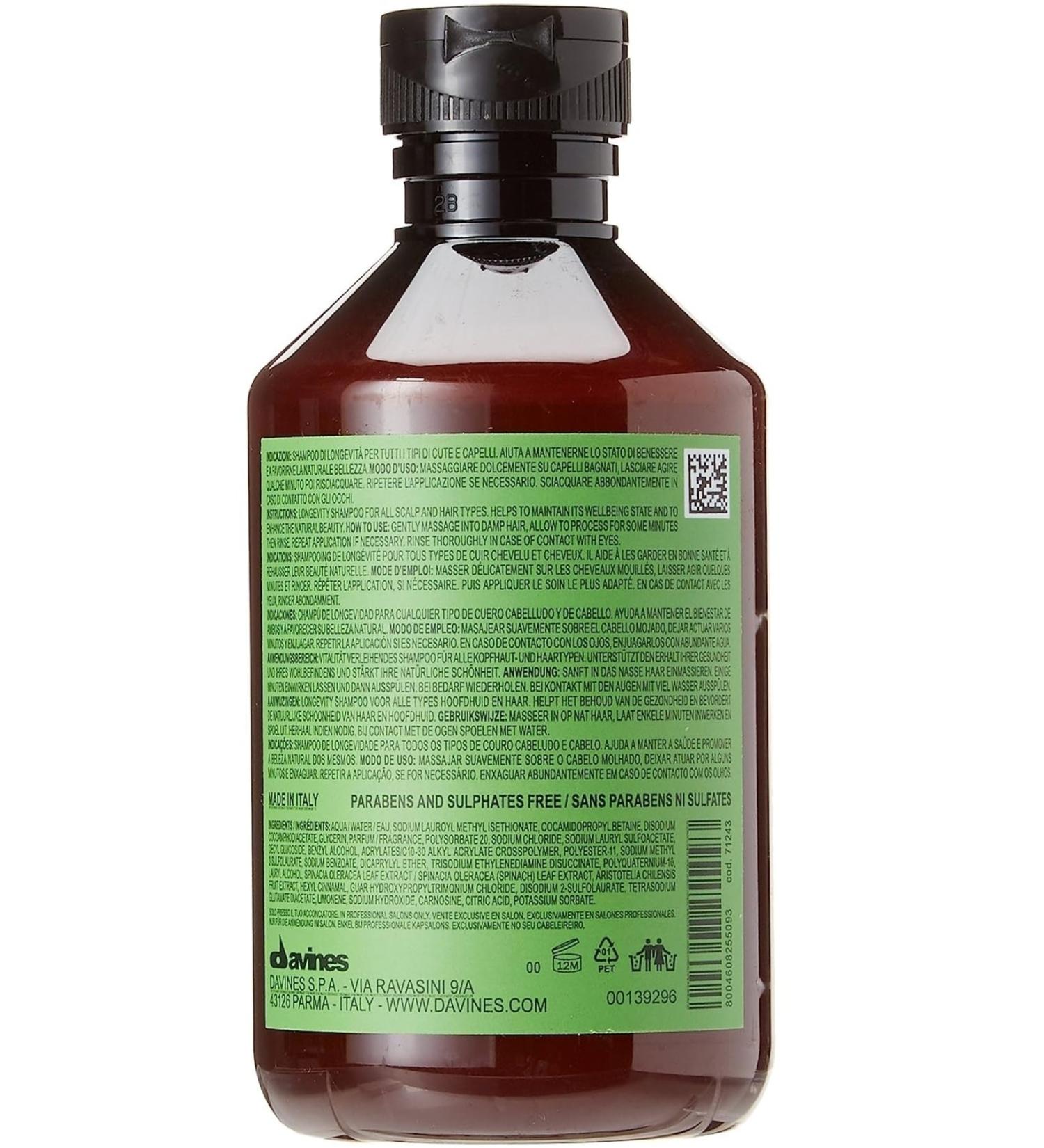 Davines Renewing for All Scalp and Hair Types Longevity Shampoo 71243 250ml ECBeauty!W191