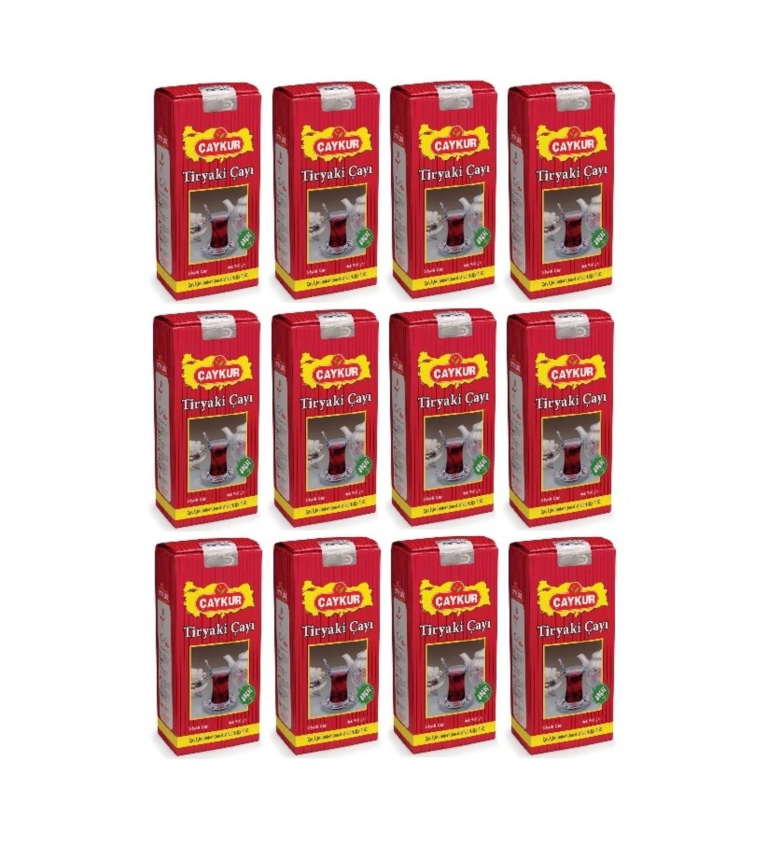 aykur Tiryaki Tea 500 Gr 12 Pieces