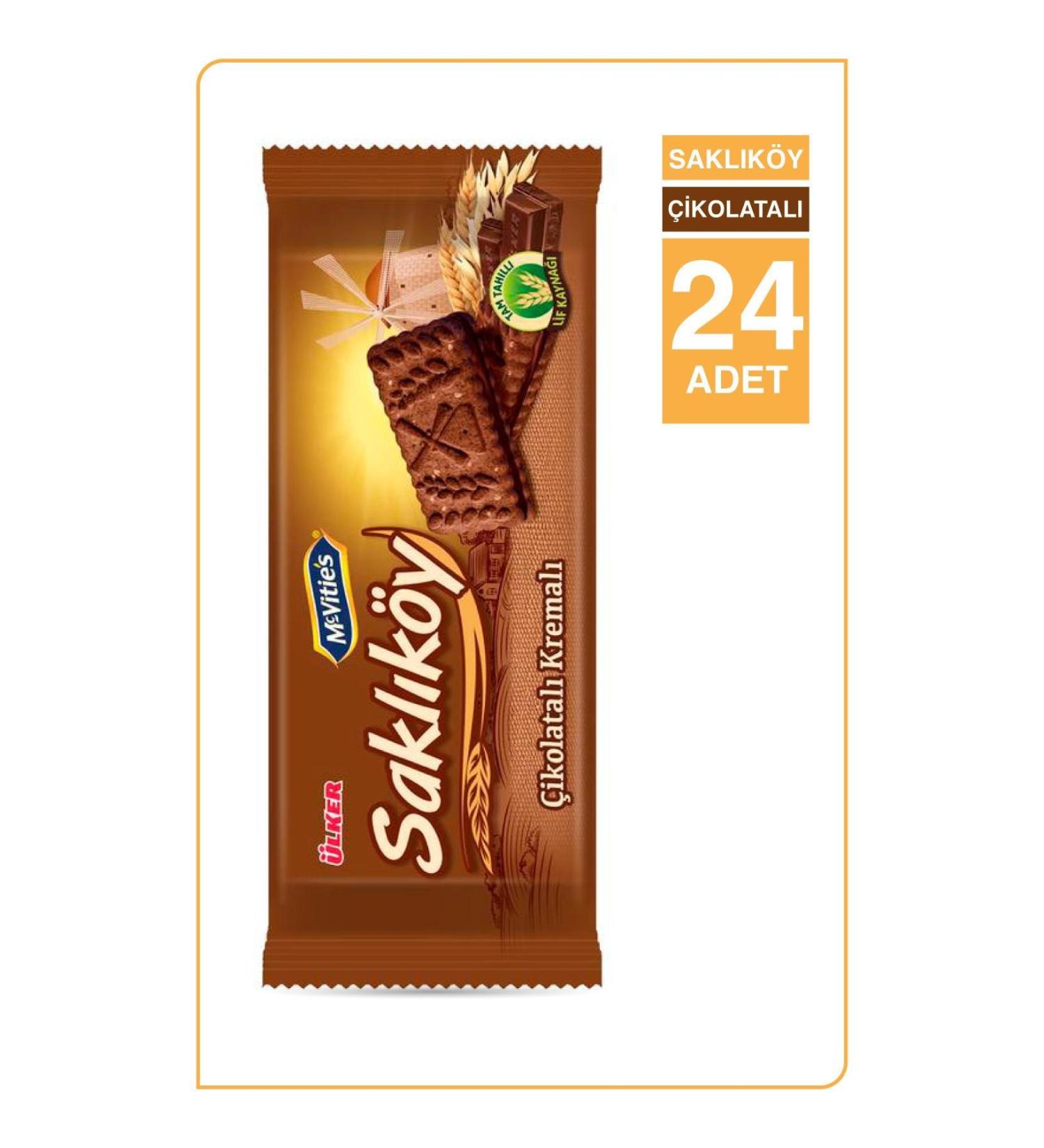 lker Sakl koy Cocoa Oatmeal Biscuits 87 gr