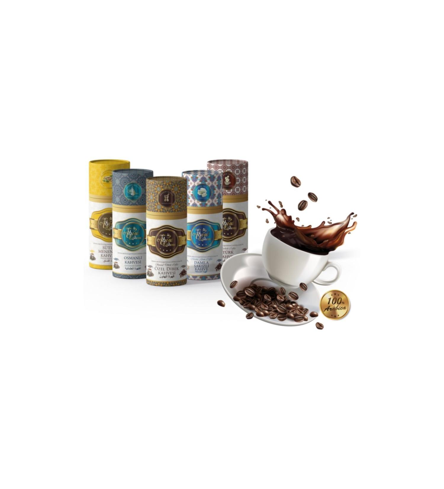 Aboul Qahwaa 5 Different Types of Cylinder Coffee - 5 X 250 Gr 6aboul - Buy Online on GoSupps.com