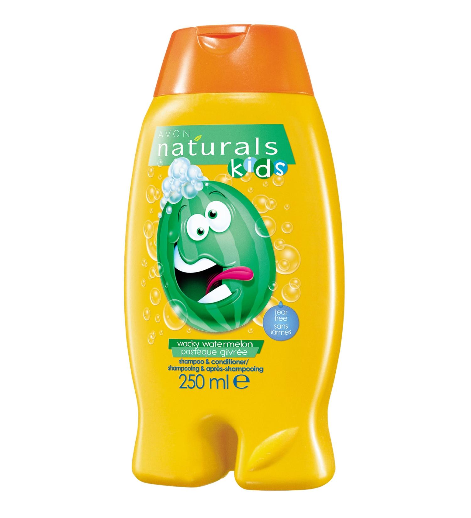Avon Watermelon Scented No-Tears Shampoo and Conditioner 250 Ml.