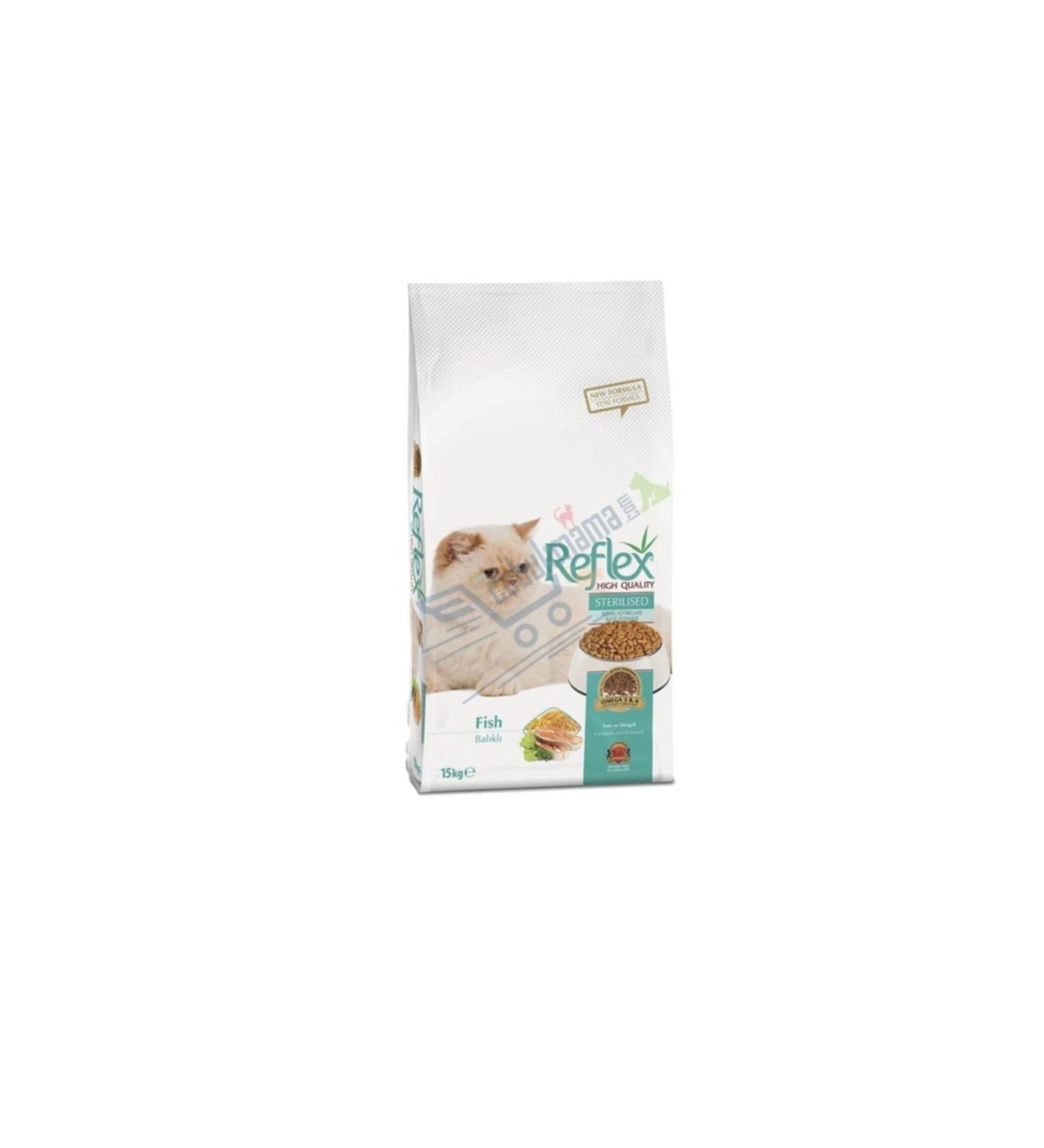 Reflex Fish Sterilized Cat Food - 1.5 Kg