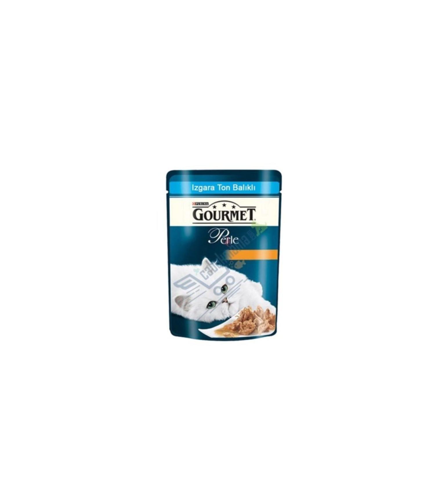 Gourmet Perle Grilled Tuna Wet Cat Food - 85 Gr X 24 Pieces