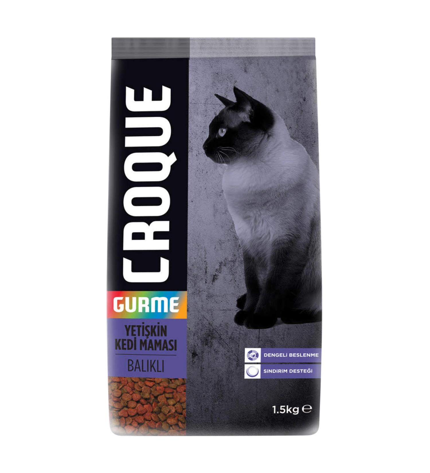 Croque Croque Cat Gourmet Fish 1.5 Kg