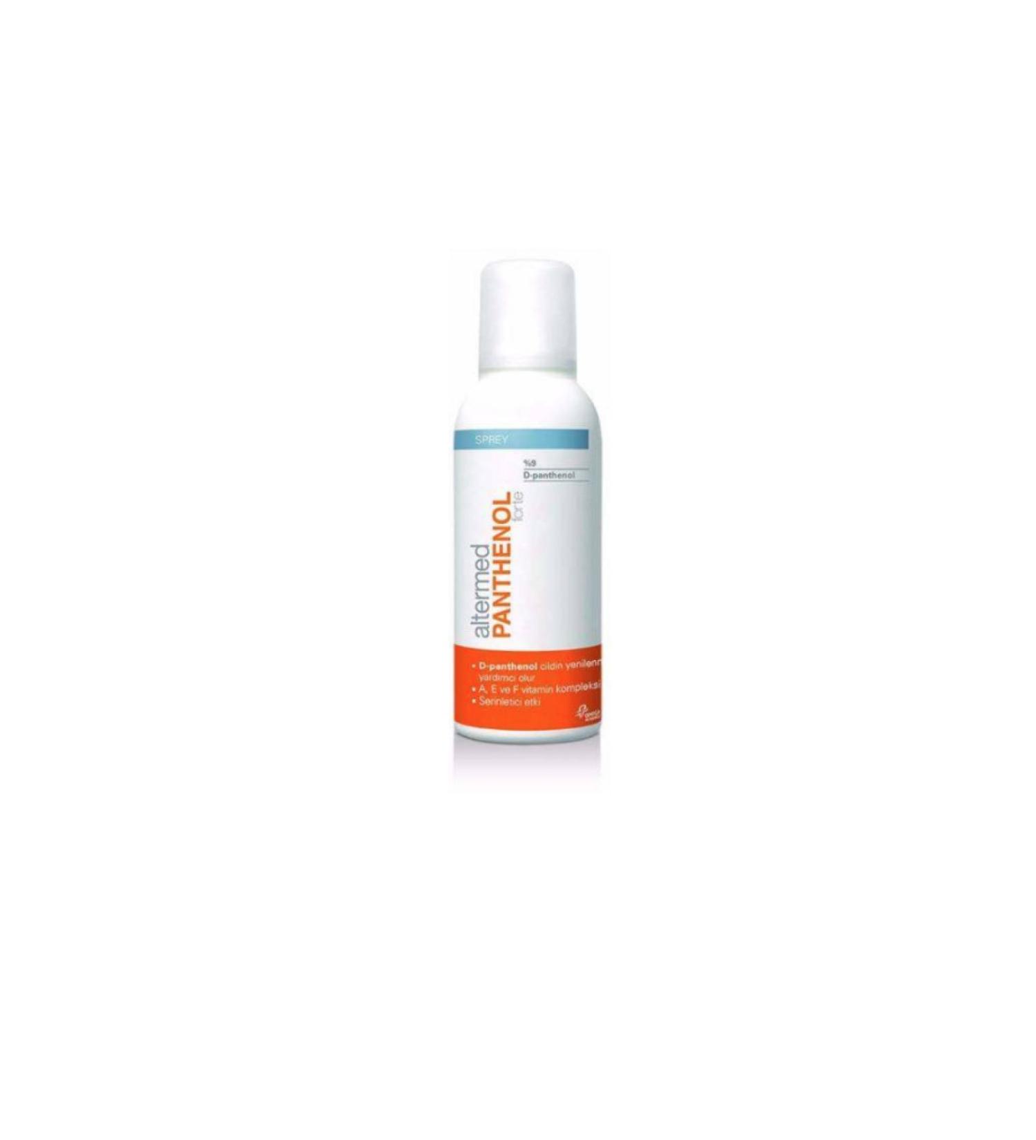 Altermed Moisturizing Spray Containing High D-panthenol Vitamins A E and F 150 ml