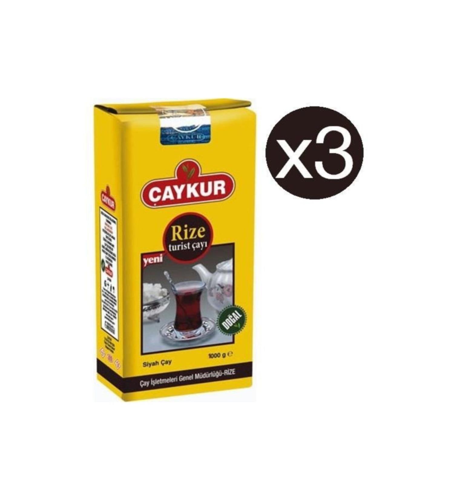 aykur 3-Piece Rize Tourist Tea 1kg.