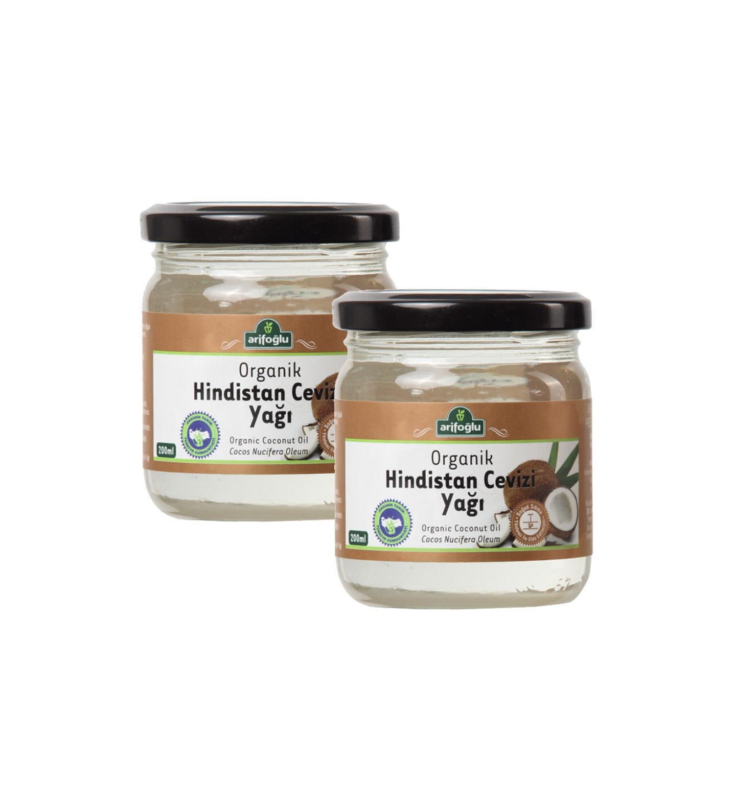 Arifo lu 2 Boxes Organic Coconut Oil 200 Ml