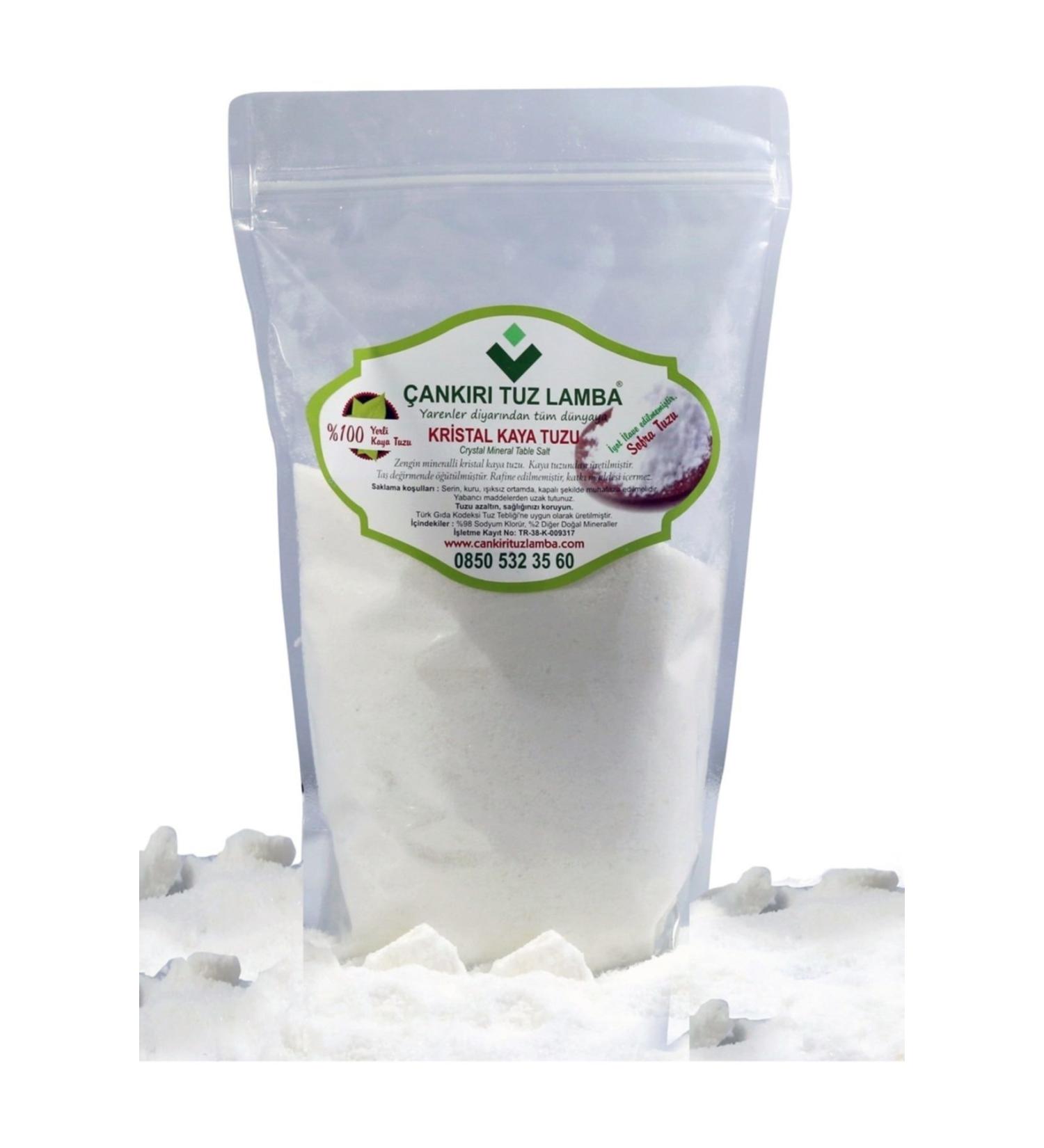 Cankiri Salt Lamp Crystal Rock Salt 5 kg