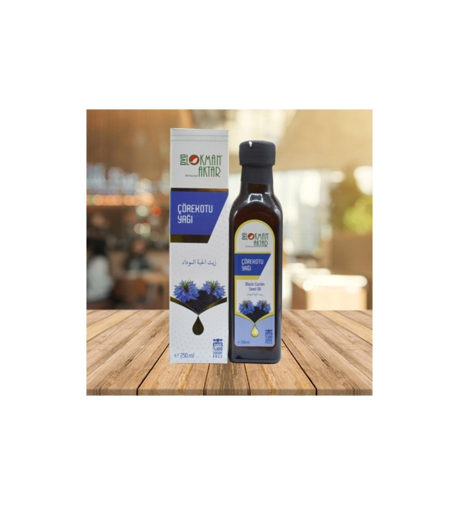 Lokman Aktar Black Cumin Oil 250 ml.