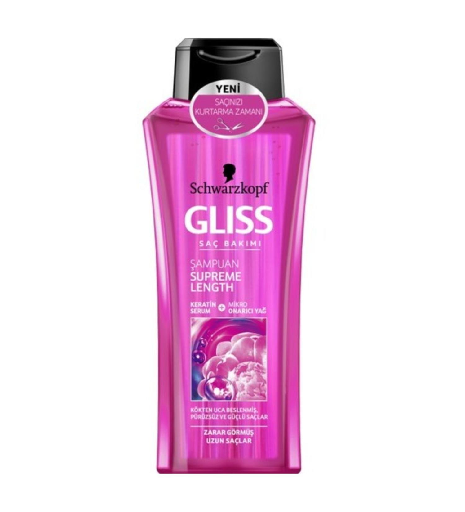 Gliss Supreme Length Shampoo 550 Ml