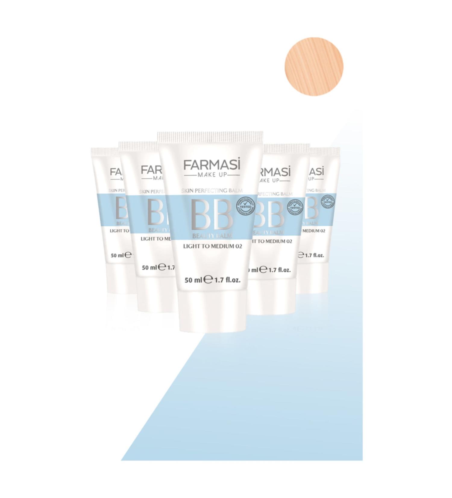 Farmasi Bb All In One Cream Light to Medium-50 Ml 5 Pieces