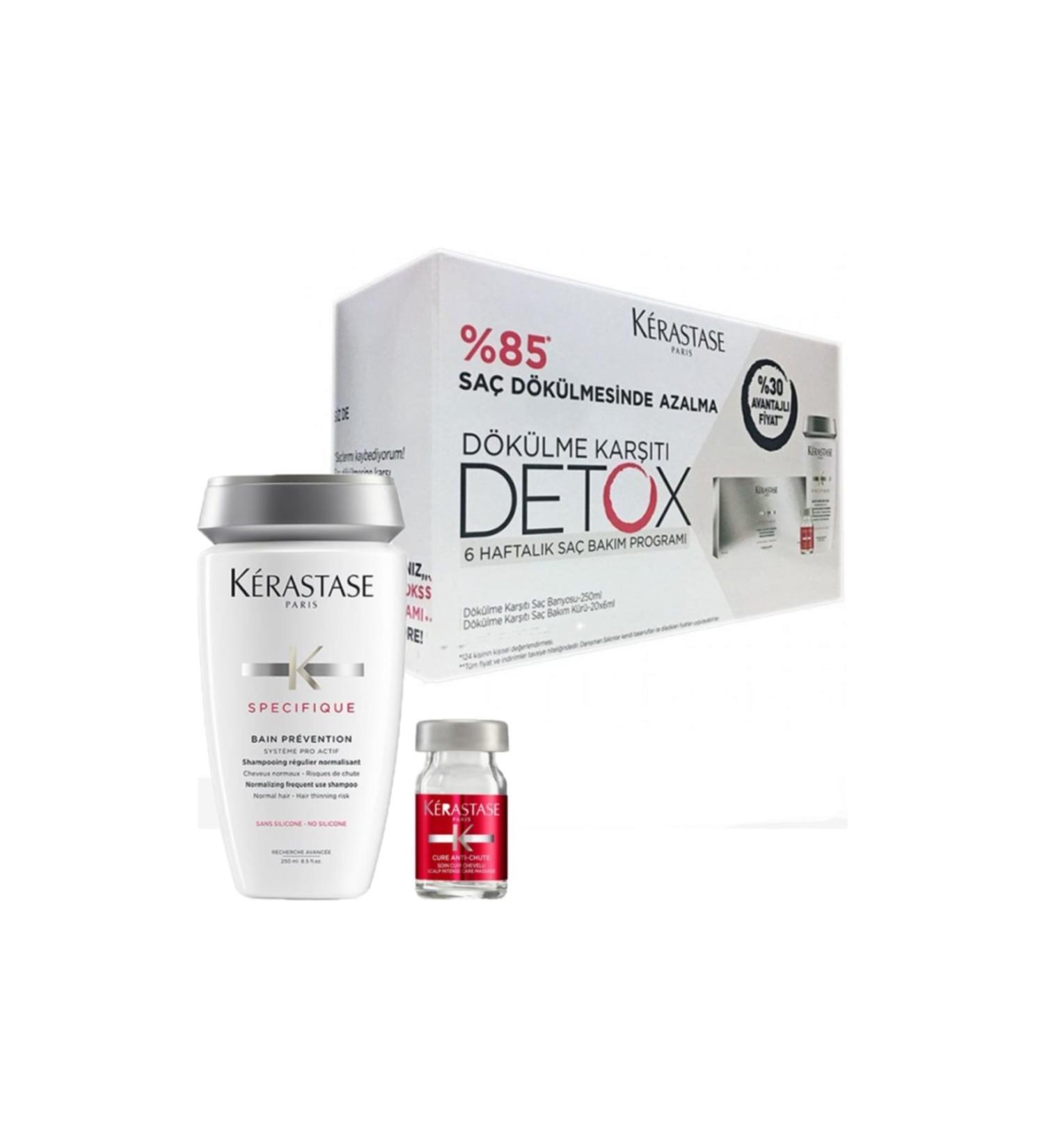 Kerastase Aminexil Anti-Hair Loss Serum 42x6ml + Shampoo - Buy Online on GoSupps.com