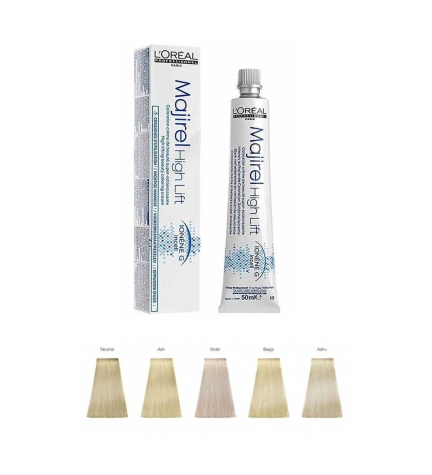 L'oreal Professionnel Majirel High Lift Hair Dye Hl Ash+ 50ml