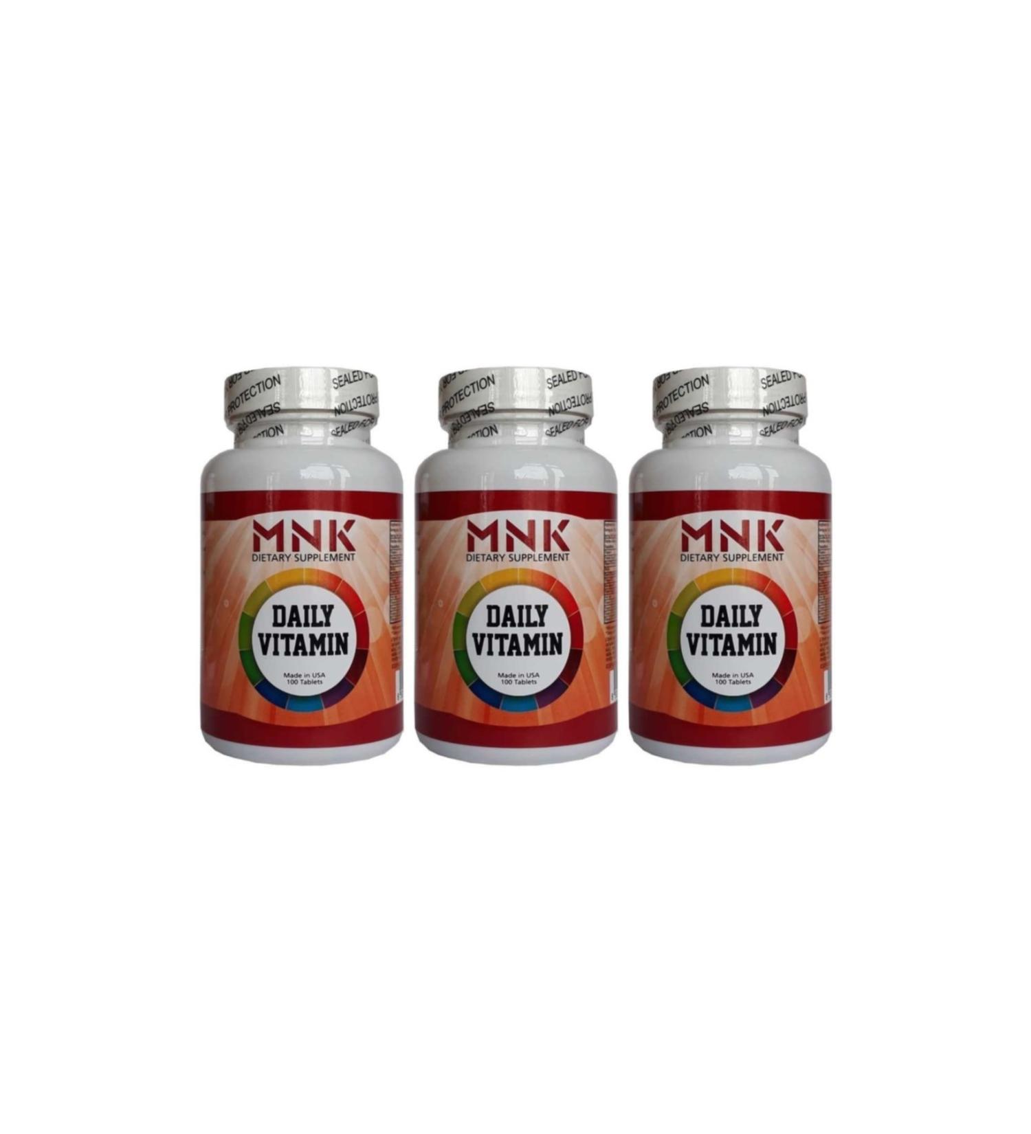 Mnk Daily Vitamin 3 Box 300 Tablets