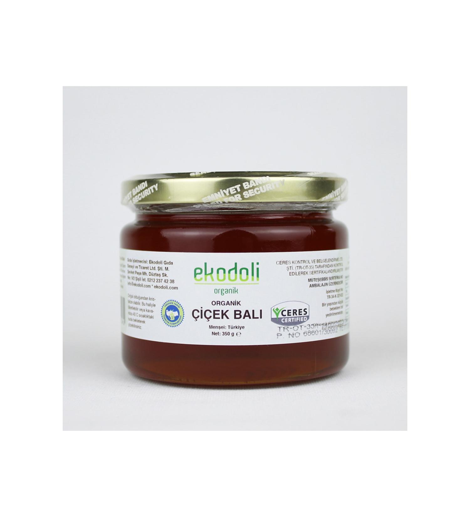 Ekodoli Organic Organic Flower Honey 350 gr