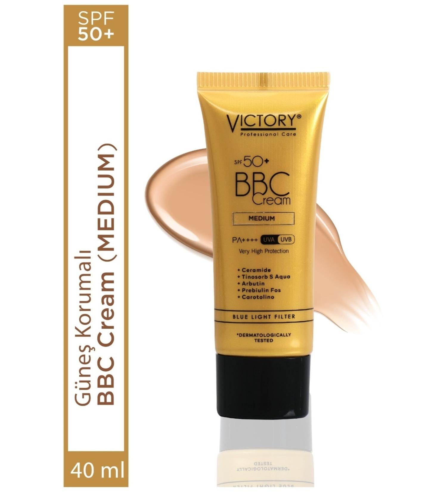 Victory Bbc Cream Moisturizing Natural Concealer Spf50 03-medium 40 ml - Buy Online on GoSupps.com