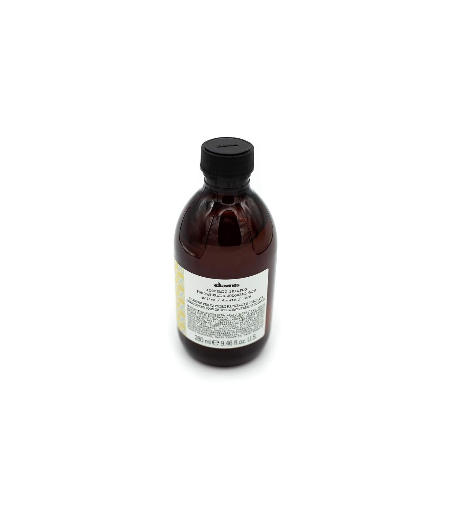 Davines Alchemic Golden Natural & Colored Hair 5.3pH Protect. Shampoo 67218 9.47 fl. ECBeauty!W396