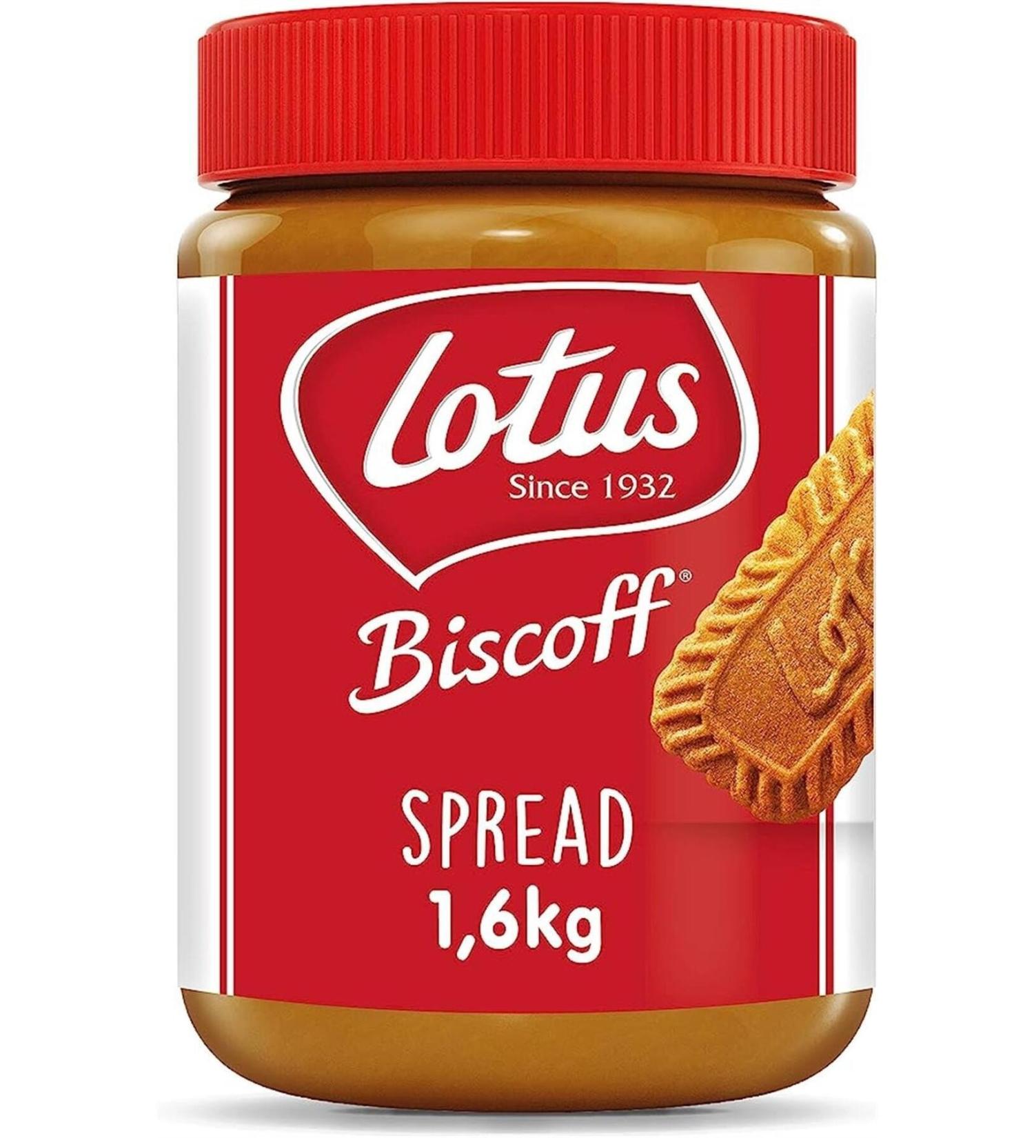Lotus Biscoff Biscuit Paste 1.6 kg - Buy Online on GoSupps.com