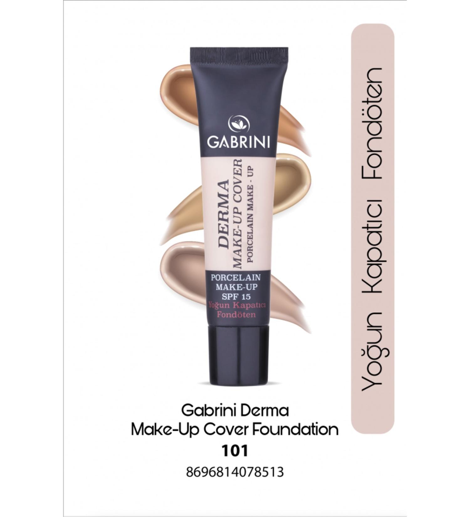 Gabrini Derma Make-Up Cover Intensive Concealer Foundation - 101 - Buy Online on GoSupps.com