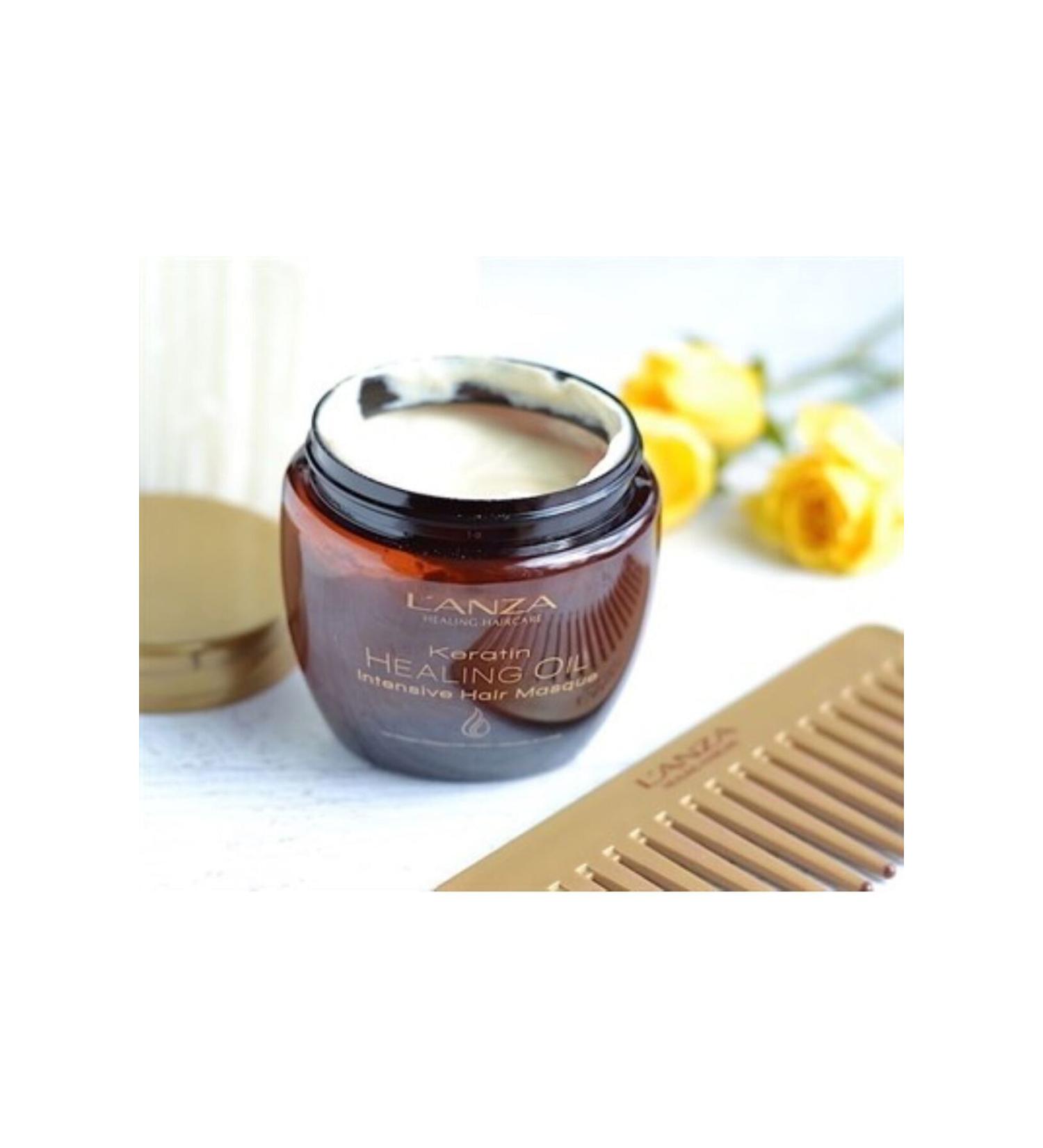 L'anza Keratin Healing Intensi& Hair Mask (PARABEN-FREE-210 ML)(B11206/1343-3) ECBeauty!Q1019