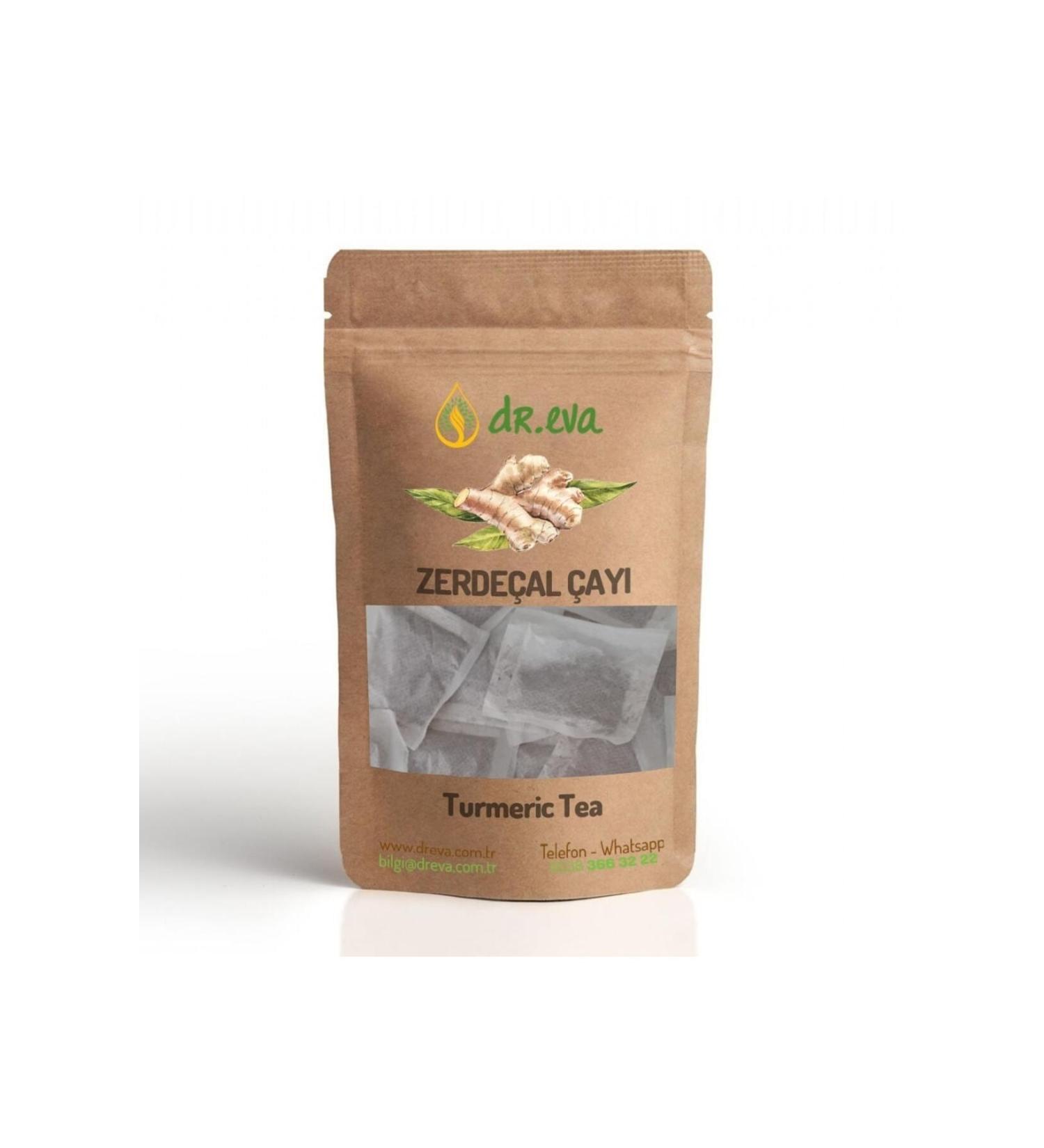 DR EVA Natural Turmeric Tea - 100 Strained Bags