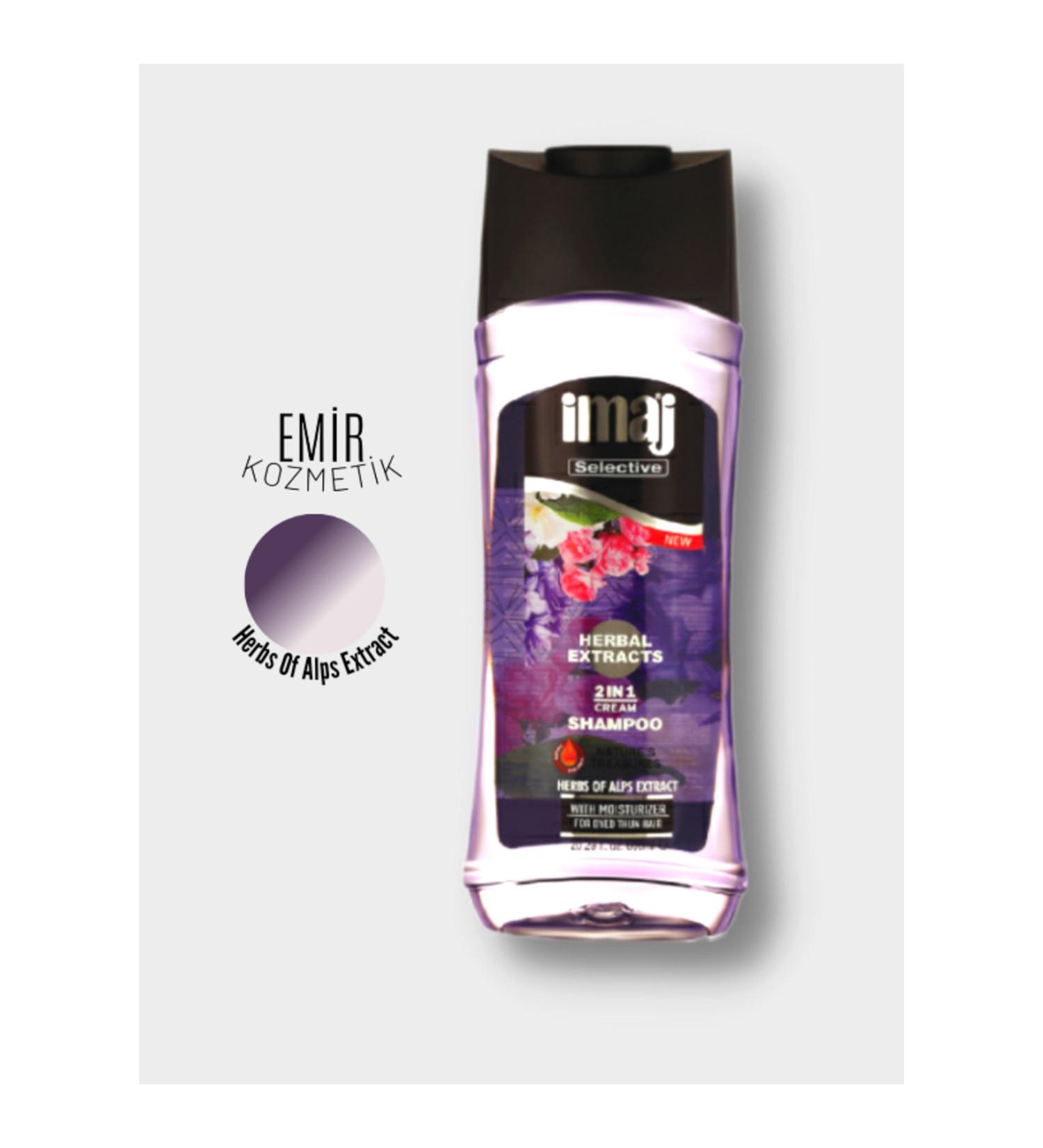 Image Selective Herb Of Alps Extract Herbal Hair Care Shampoo 600ml