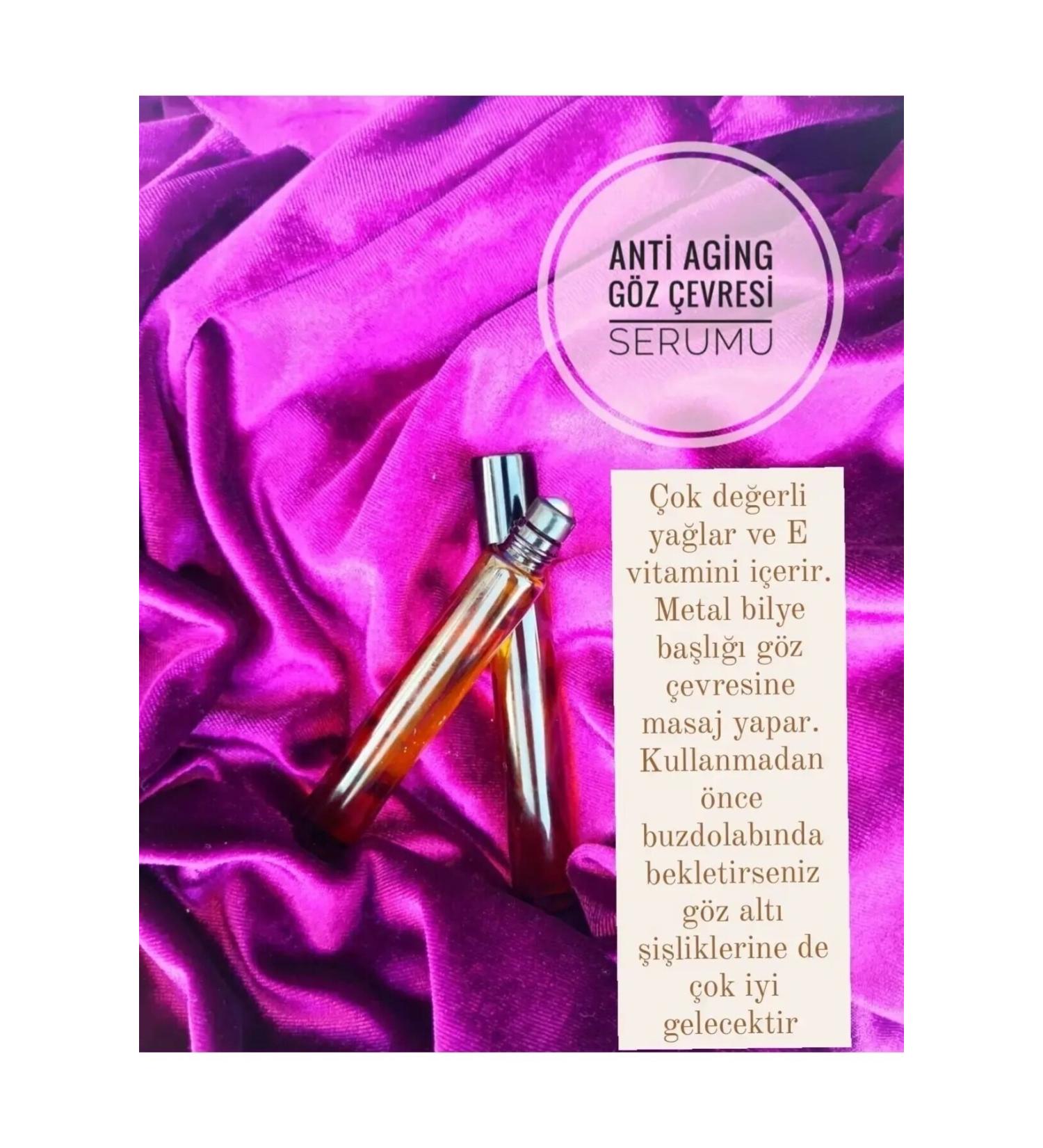 derdedeva Caffeinated Eye Contour Serum 10 ml Metal Ball Head Natural Oils and Vitamin E