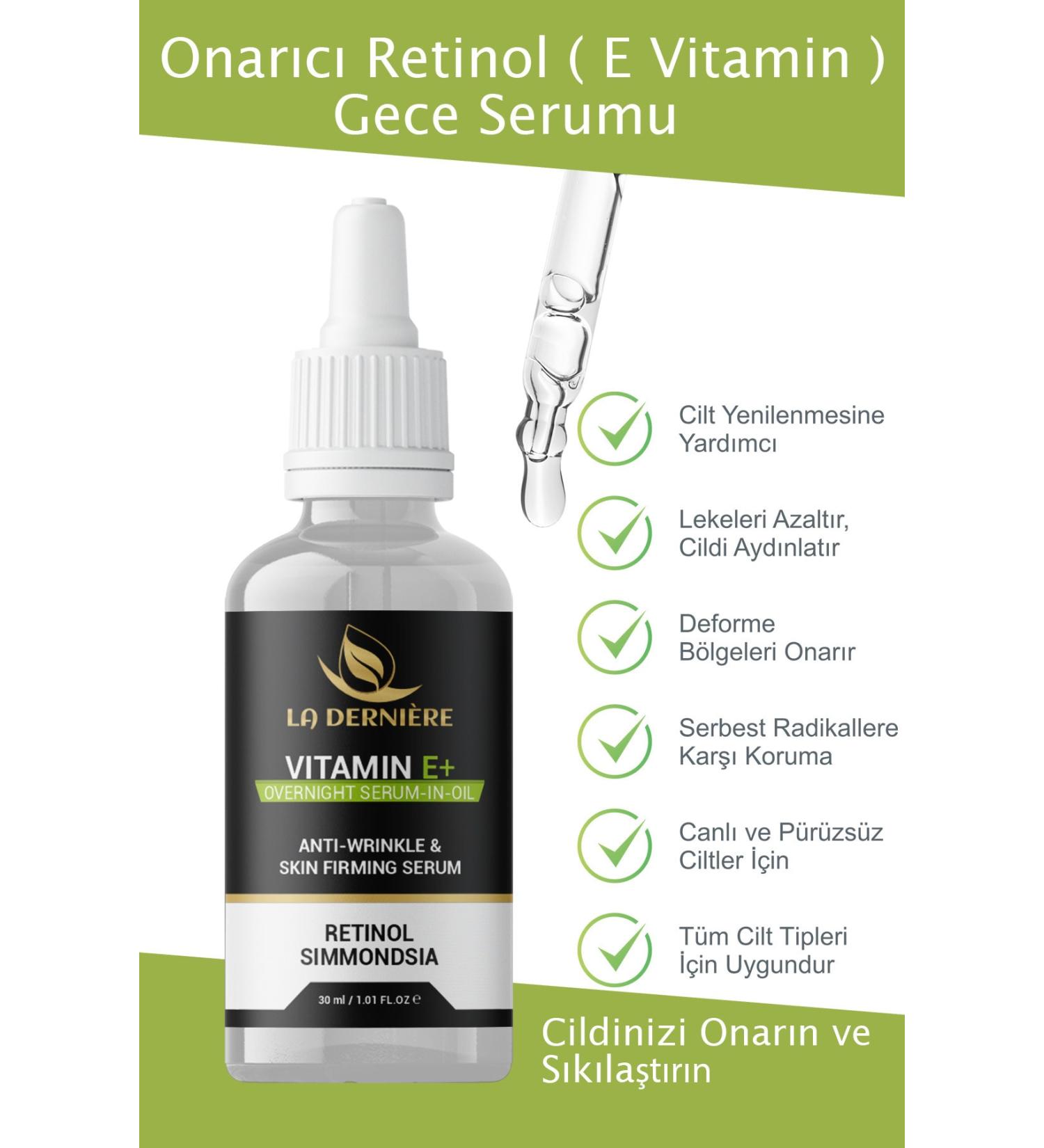 La Derniere Vitamin E Skin Serum - 30 ml