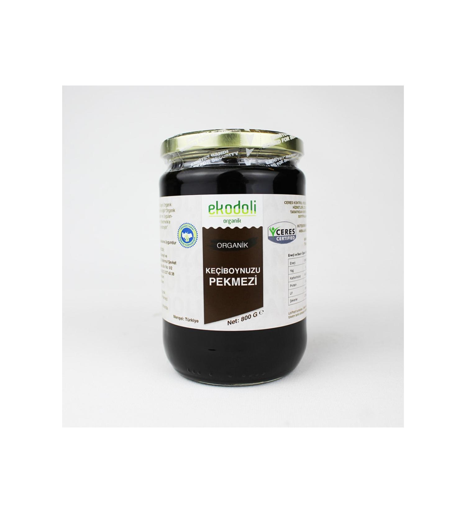 Ekodoli Organic Organic Carob Molasses 800 Gr