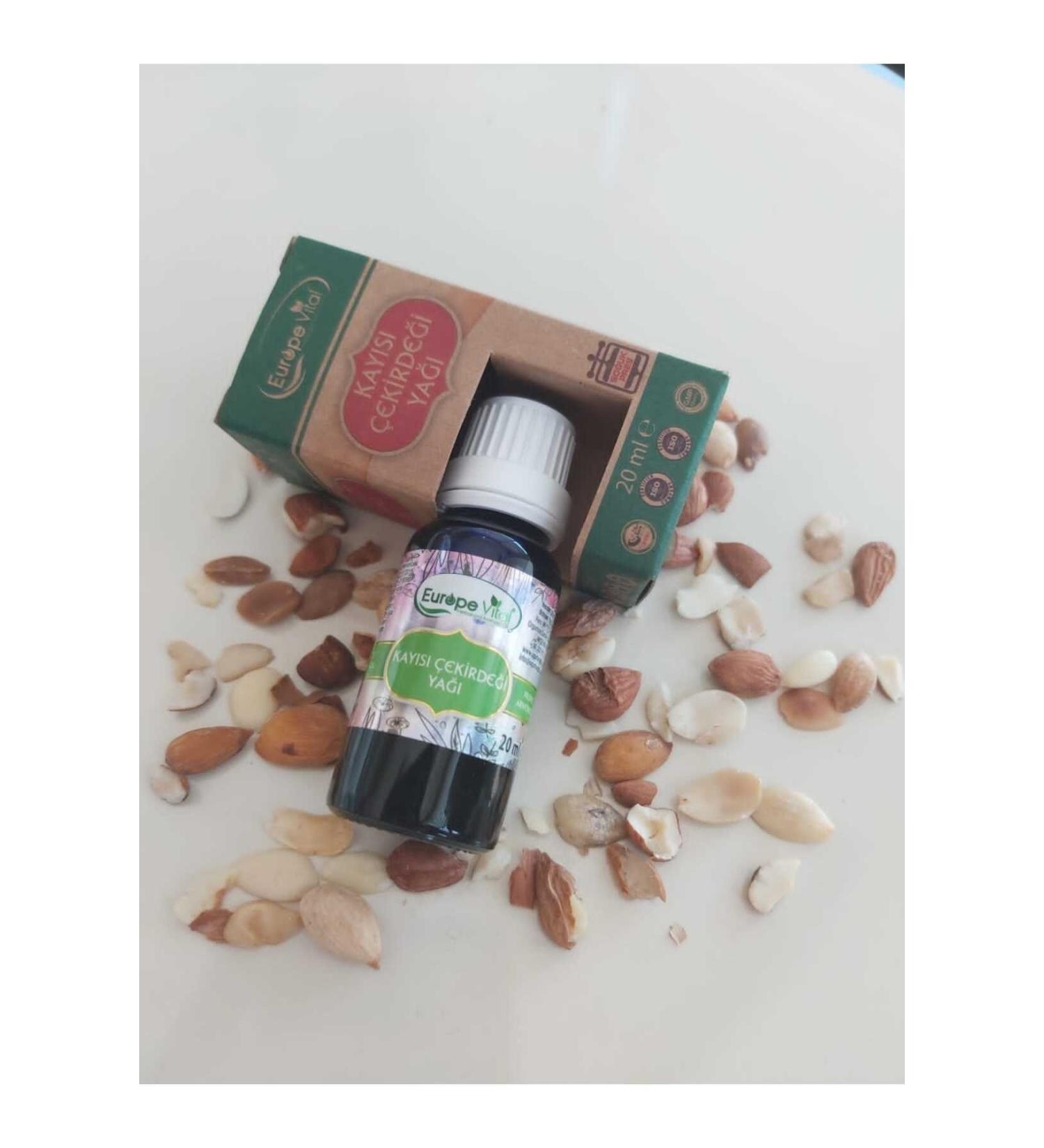 Europe Vital Apricot Kernel Oil 20 ml 0 Pure Press