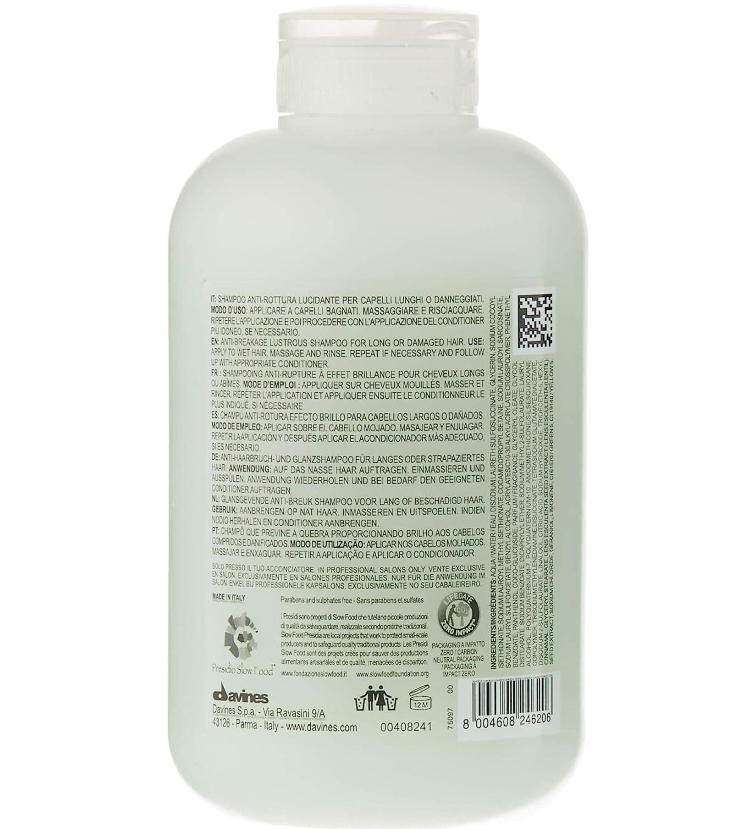 Davines Melu Nourishing Moisturizing 5.5 pH Shampoo 75097 8.45 fl.oz. ECBeauty!Q150