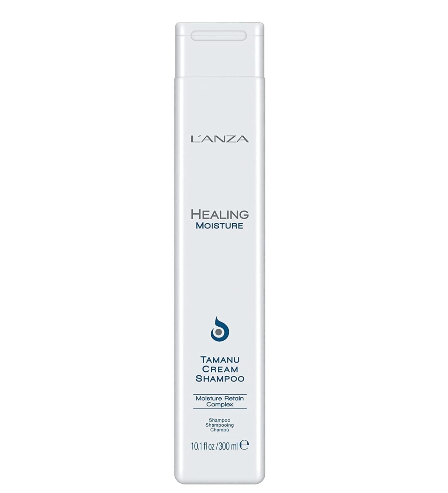 L'anza Healing Moisture: Moisturizing Shampoo with Tahitian Tamanu Nut Oil 300 ml ECBeauty!Q458