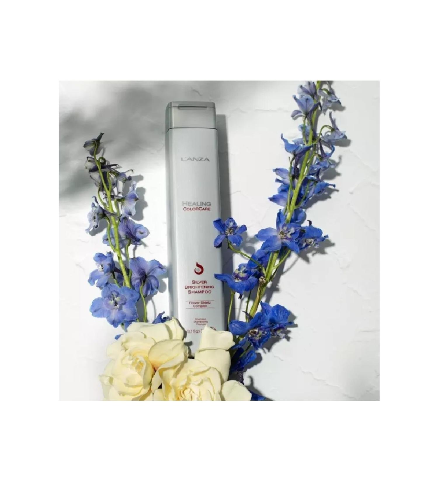 L'anza Healing Colorcare: Protect GlutenFree Shampoo-FlowerShieldComplex-Silver 10.1fl ECBeauty!Q411