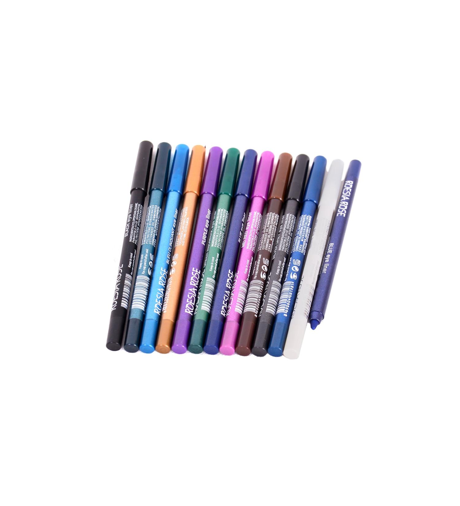 AILY COSMETICS Neon Color Ultra Oily 12 Eyeliner Set