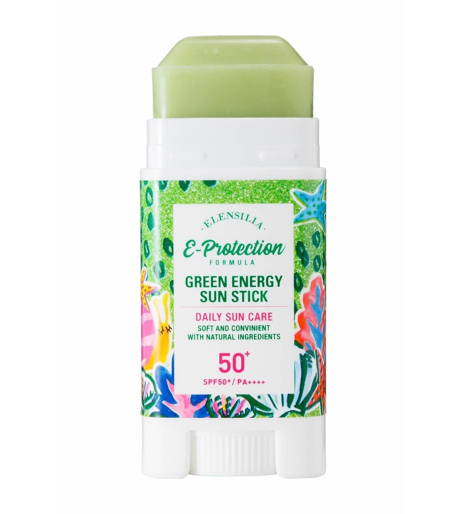 ELENSILIA Stick Sun Cream Applicable on Make-up Spf 50+ Pa++++ Green Energy Sun Stick - Buy Online on GoSupps.com