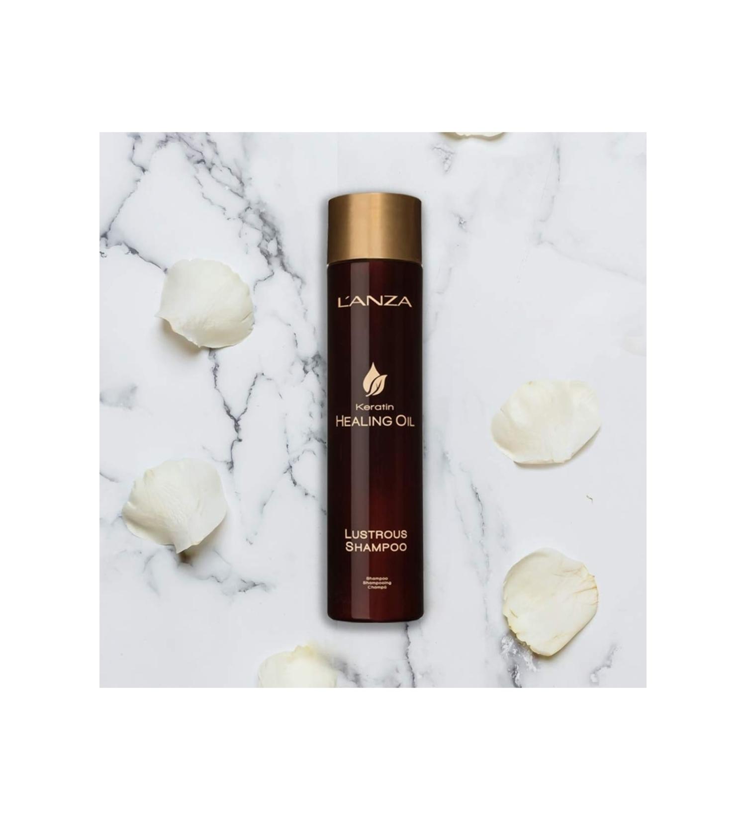 L'anza Keratin Healing Oil-Paraben-Free Shampoo for Strengthening Hair (300ml) ECBeauty!Q605