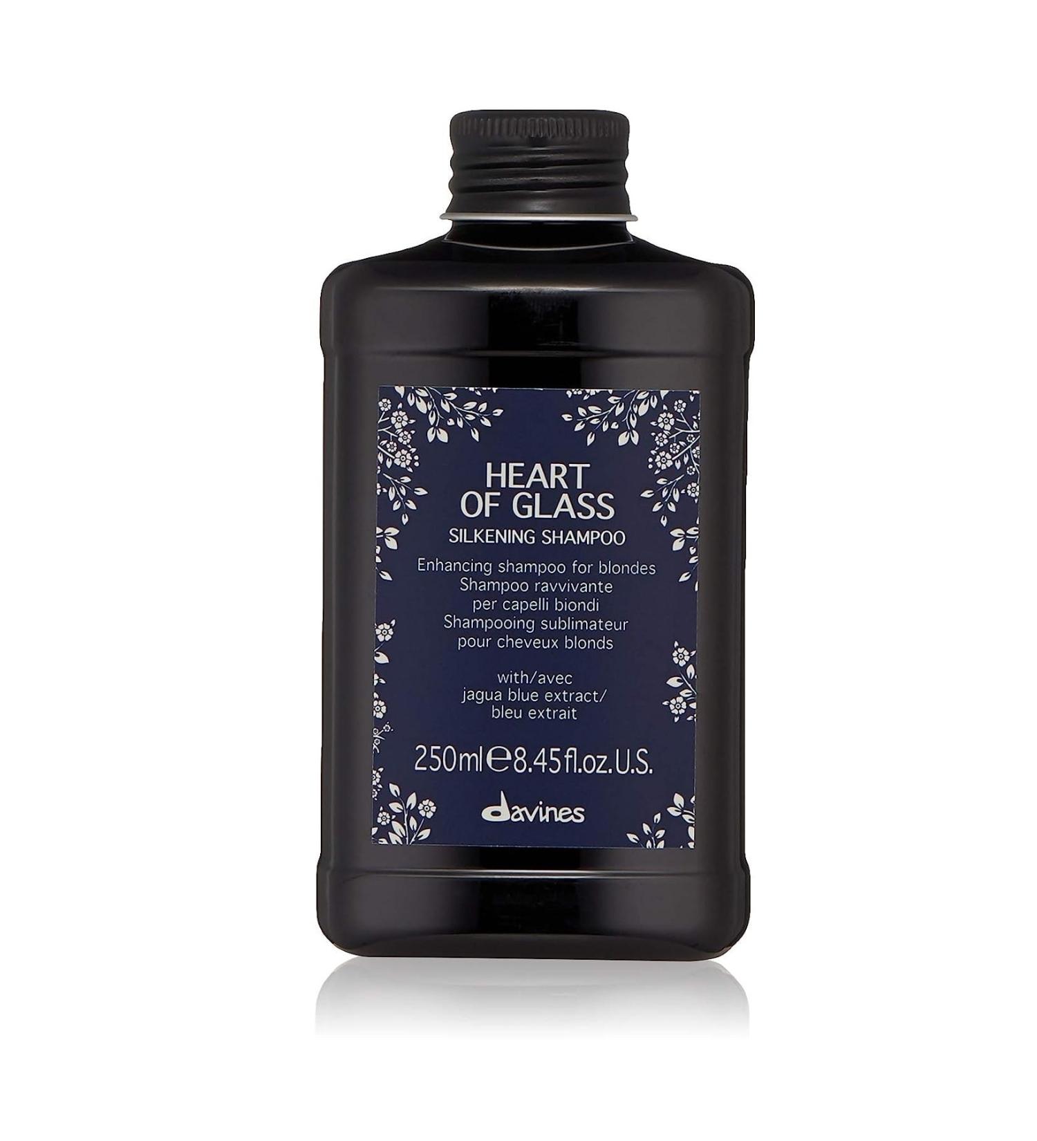 Davines HEART OF GLASS Silky Shampoo 72000 - Pack&Protect (Silicone Free) 250ml ECBeauty!Q21
