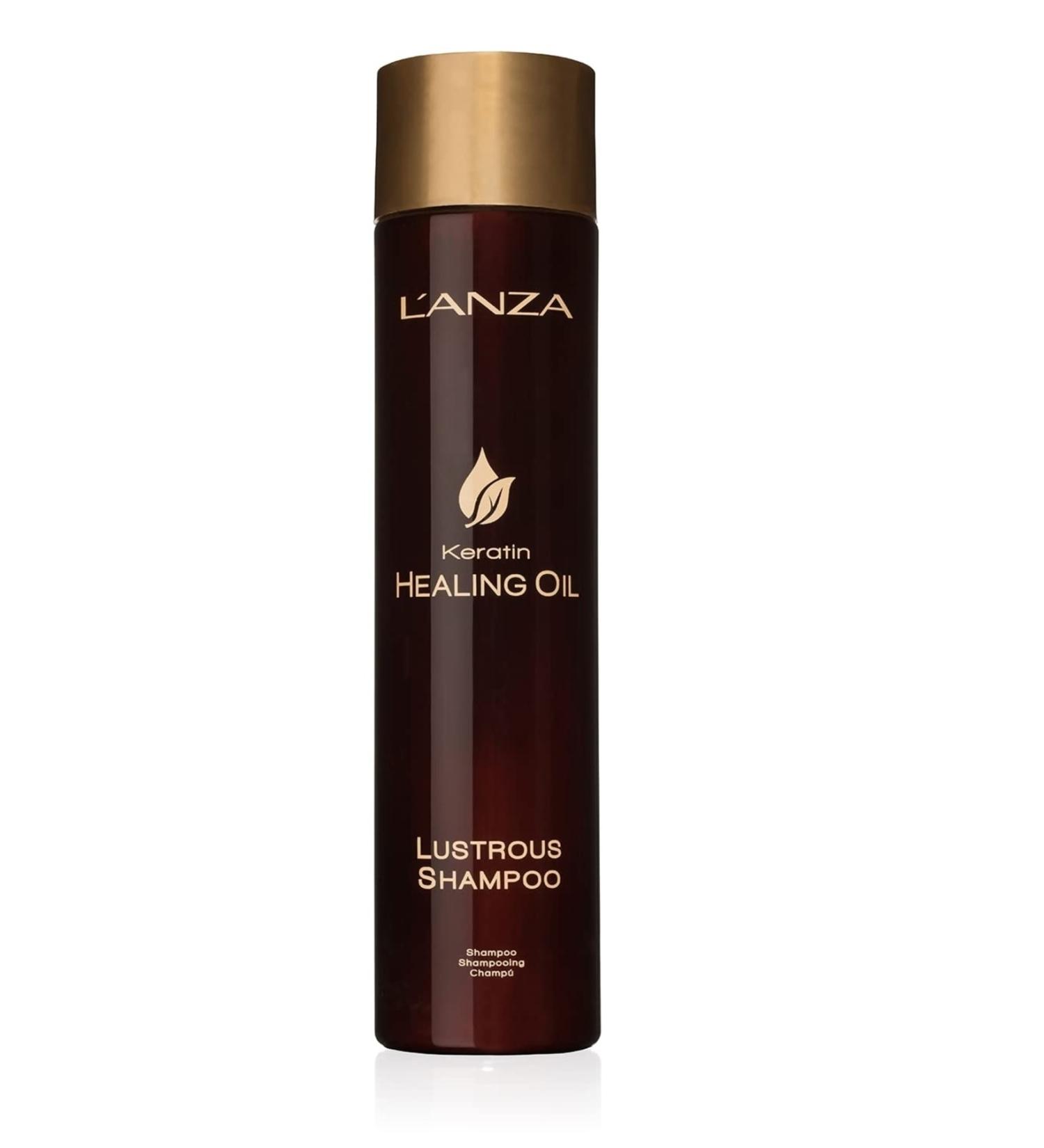 L'anza Keratin Healing Oil-Nutrient Rich Ultra Luxurious Paraben-Free Shampoo: Lustrous(300ml) ECBeauty!Q579