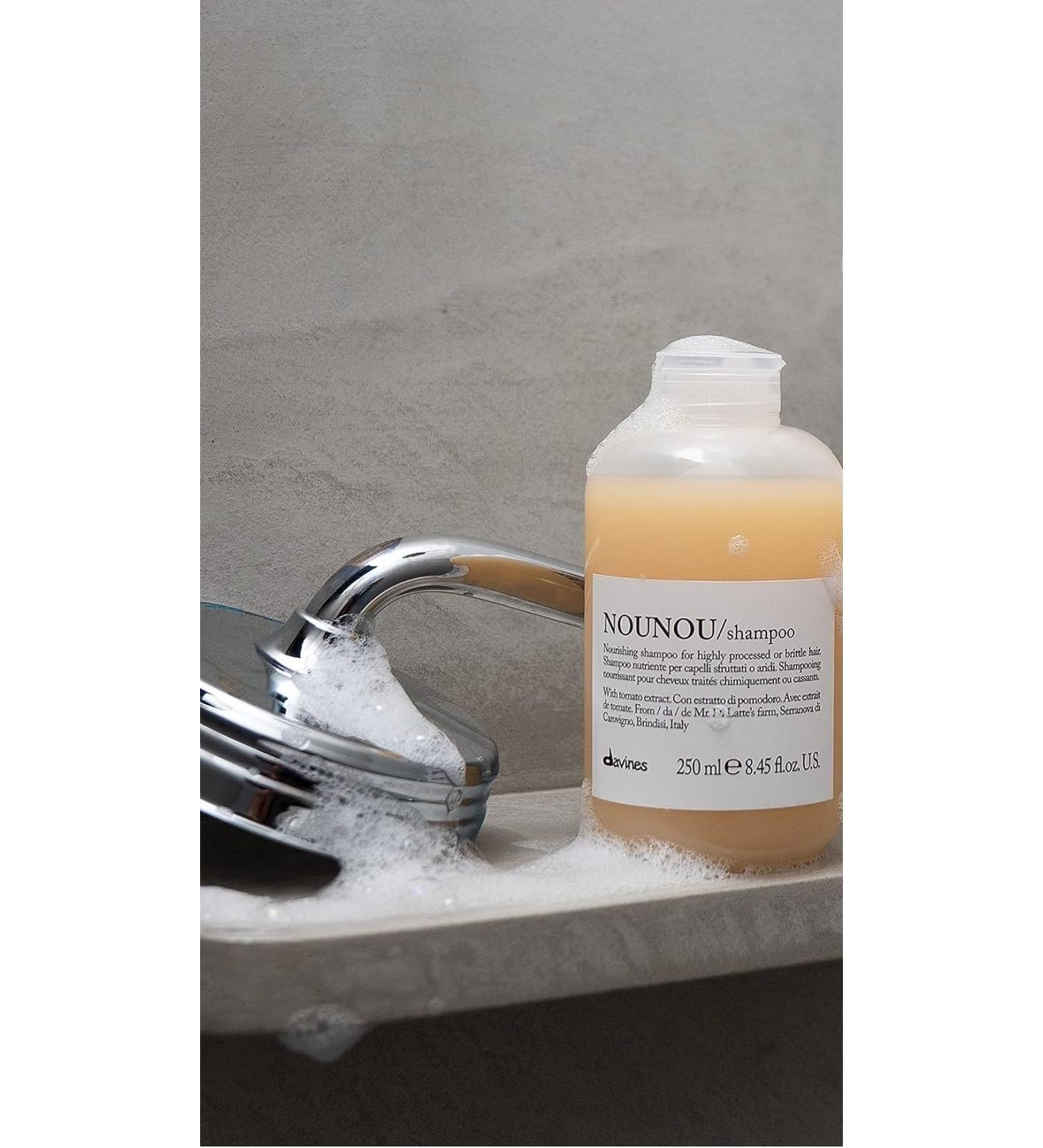 Davines Nounou Treated Fragile Hair-Antioxidant Care Shampoo 75000 8.45fl. ECBeauty!Q243