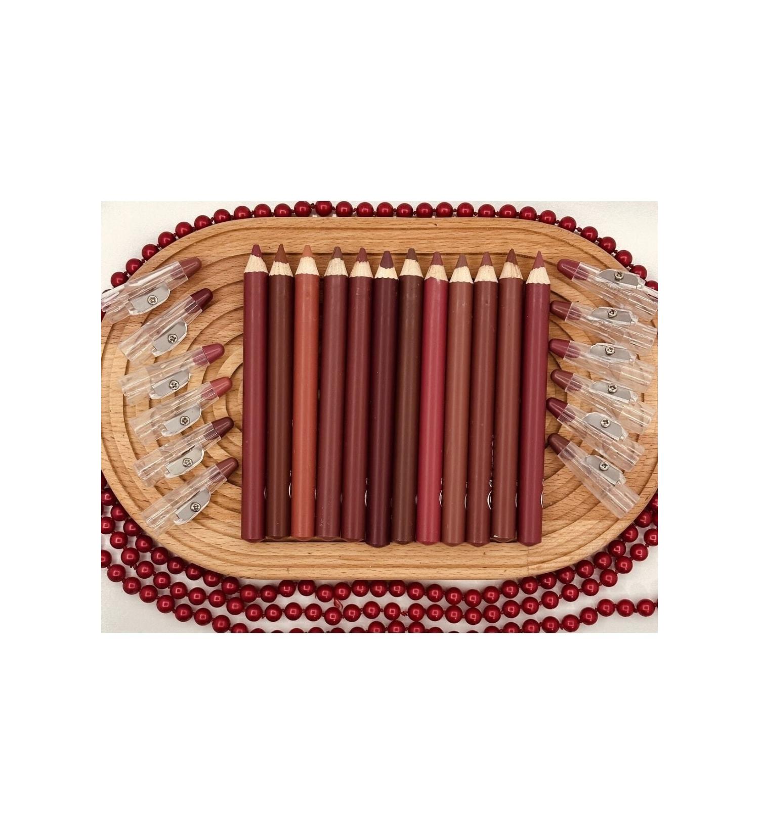 Lady Beauty Lip Pencil Matte Color Lipstick Jumbo Thick Pencil Lipstick Waterproof 12 Pcs - Buy Online on GoSupps.com