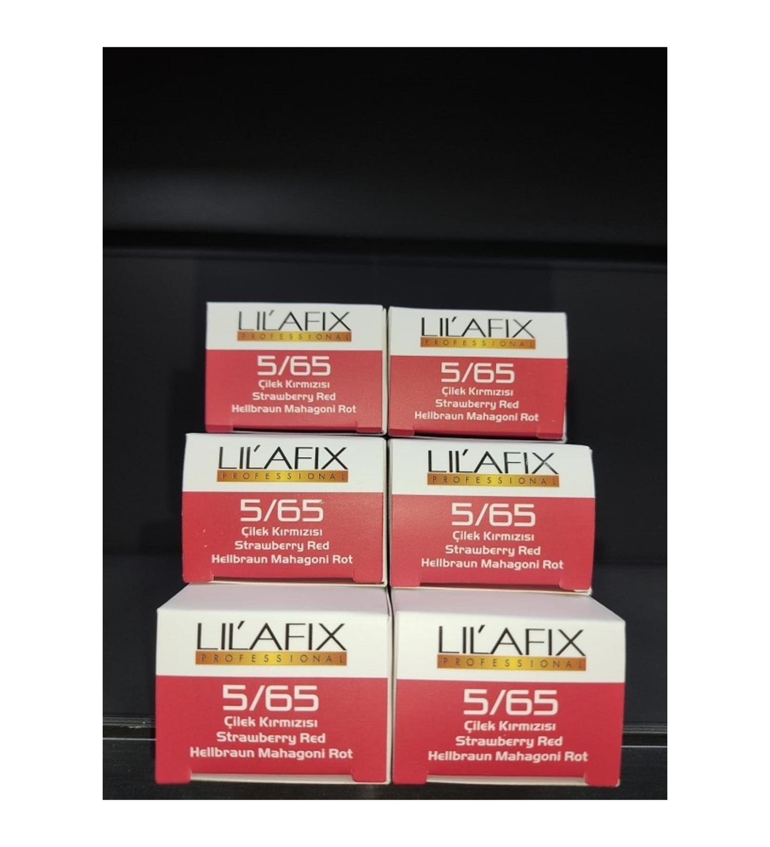 Lilafix Hair Dye 5.65 Strawberry Red 60mlx6 pcs. HAIR DYE1080017