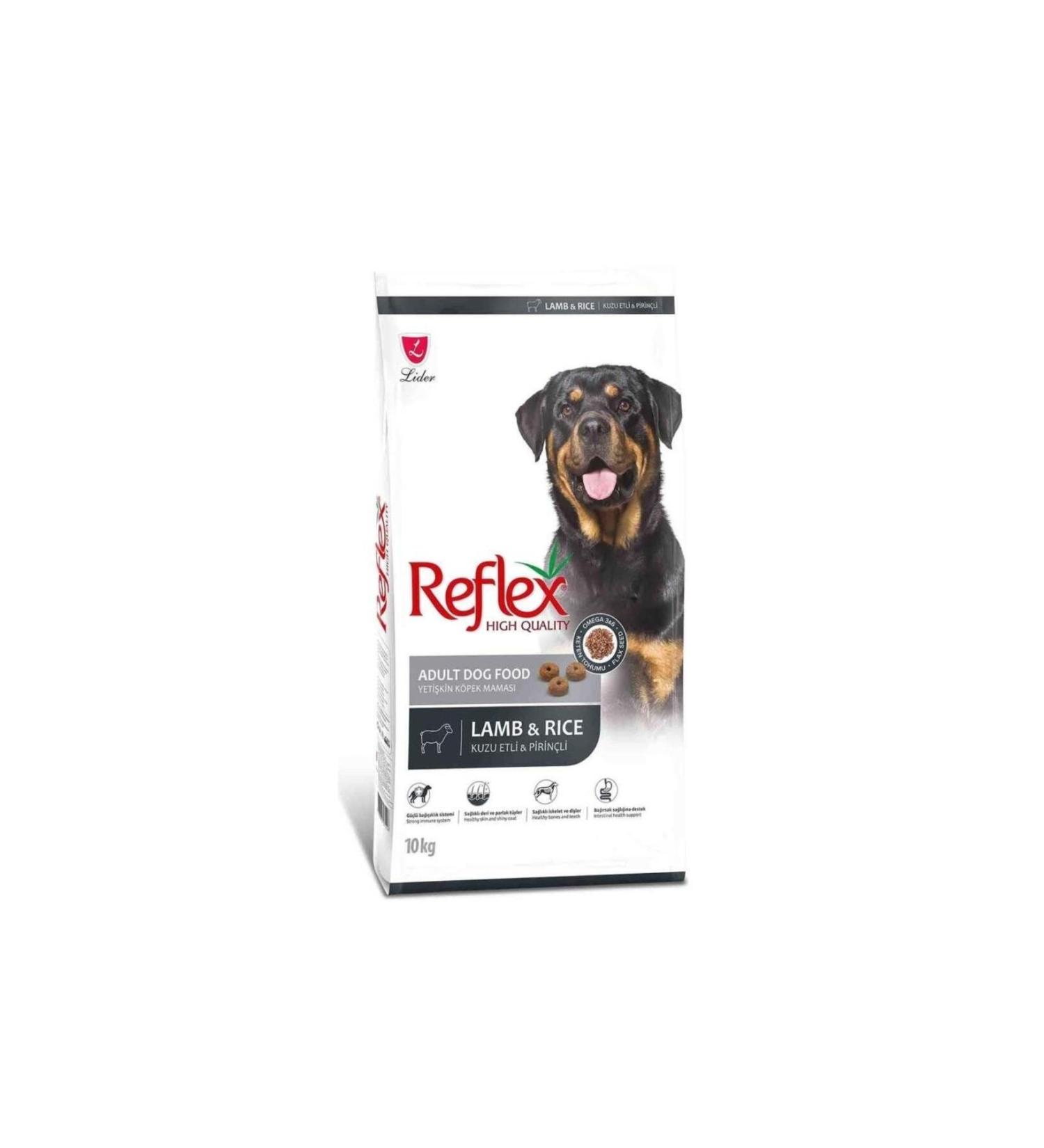 Reflex Adult Dog Food with Lamb and Rice 10kg